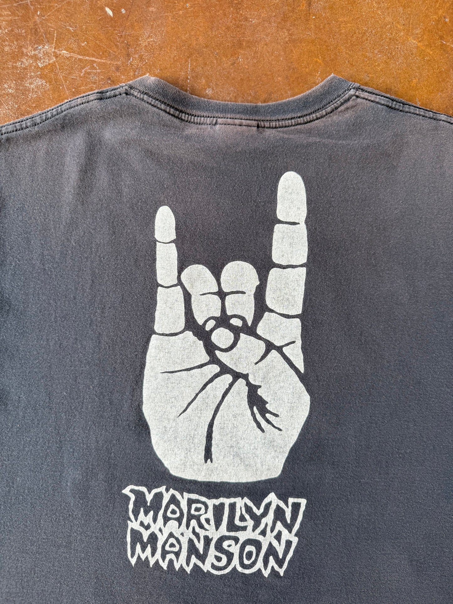 2000s Marilyn Manson band shirt (LARGE)