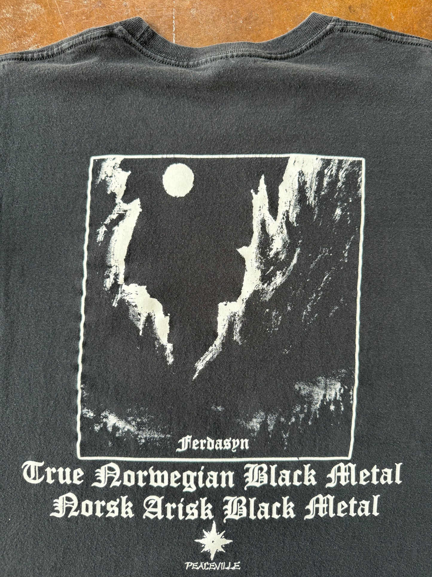 2000s Dark Throne "transilbanian Hunger" longsleeve shirt (LARGE)