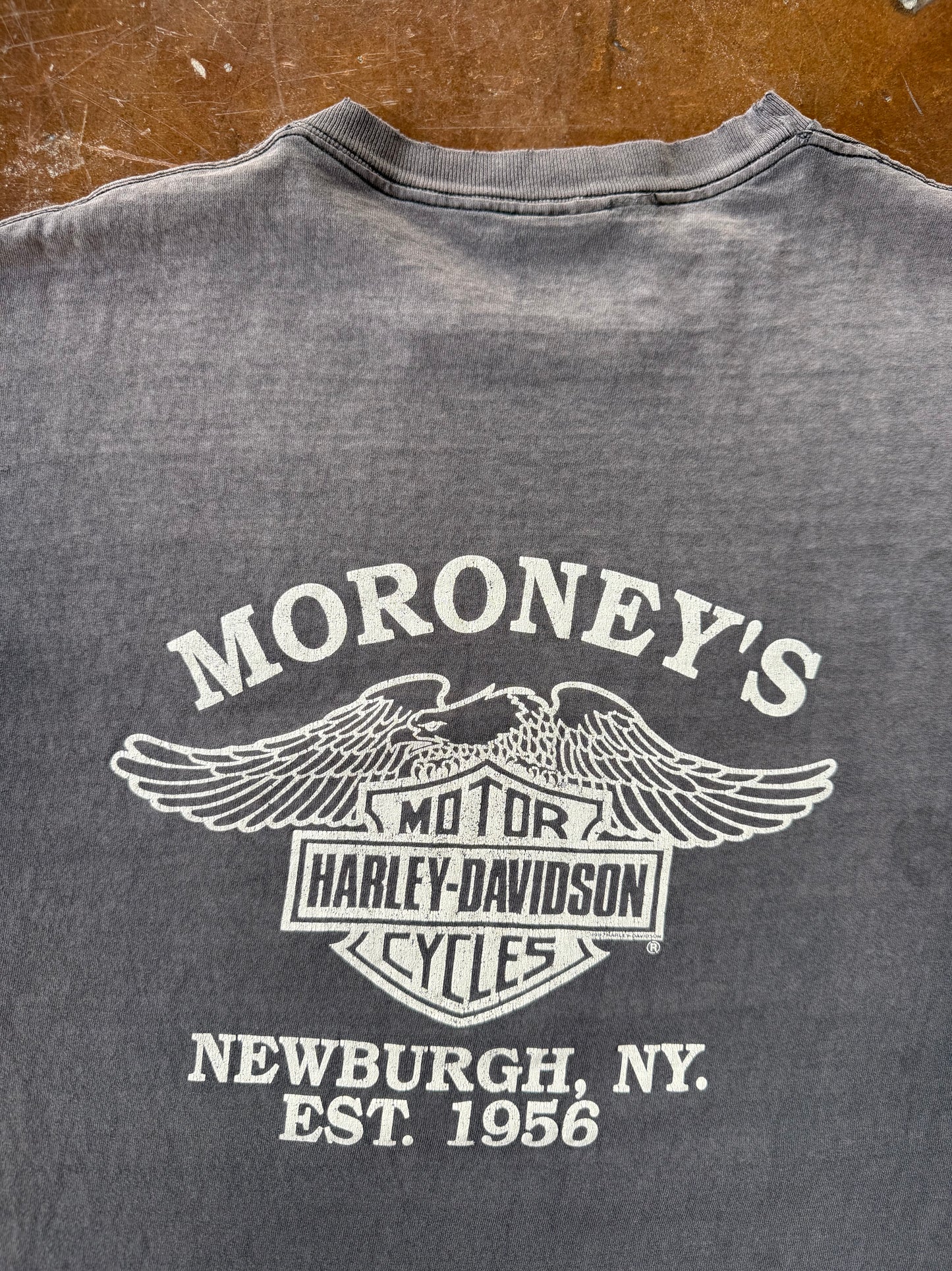 90s faded Harley Davidson "ElectraGlide" biker shirt (XXL)