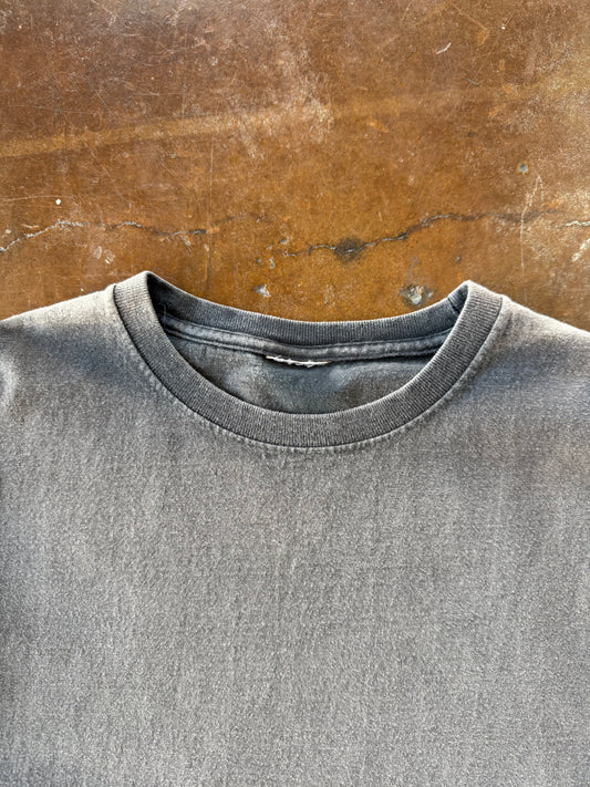 2000s faded Black blank shirt (XL)