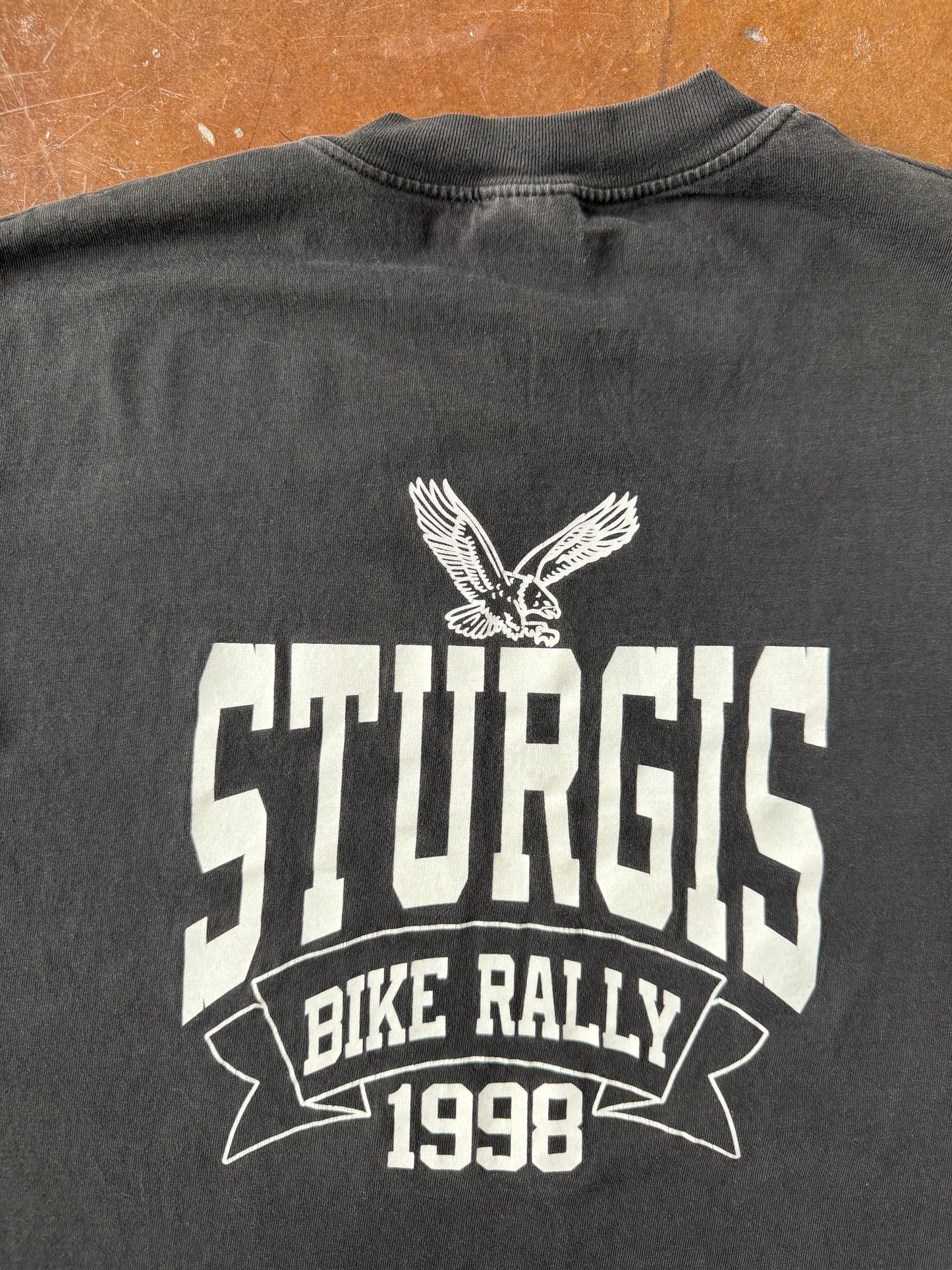 1998 Sturgis Bike Rally "executioner" biker shirt (LARGE)