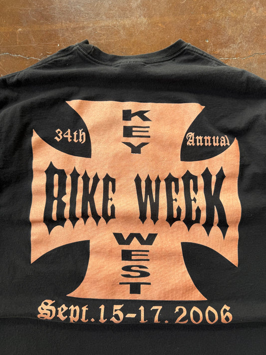 2006 Bike Week "key west" West Coast style biker shirt (XL)