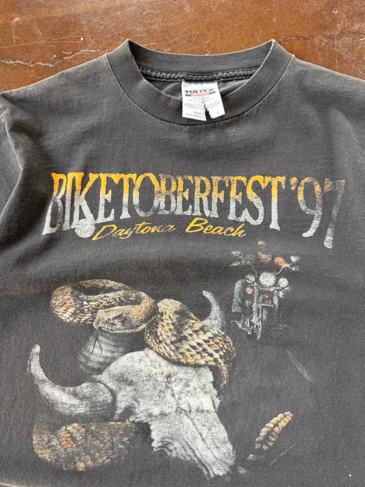 1997 Biketoberfest "rattlesnake" biker shirt (MEDIUM)