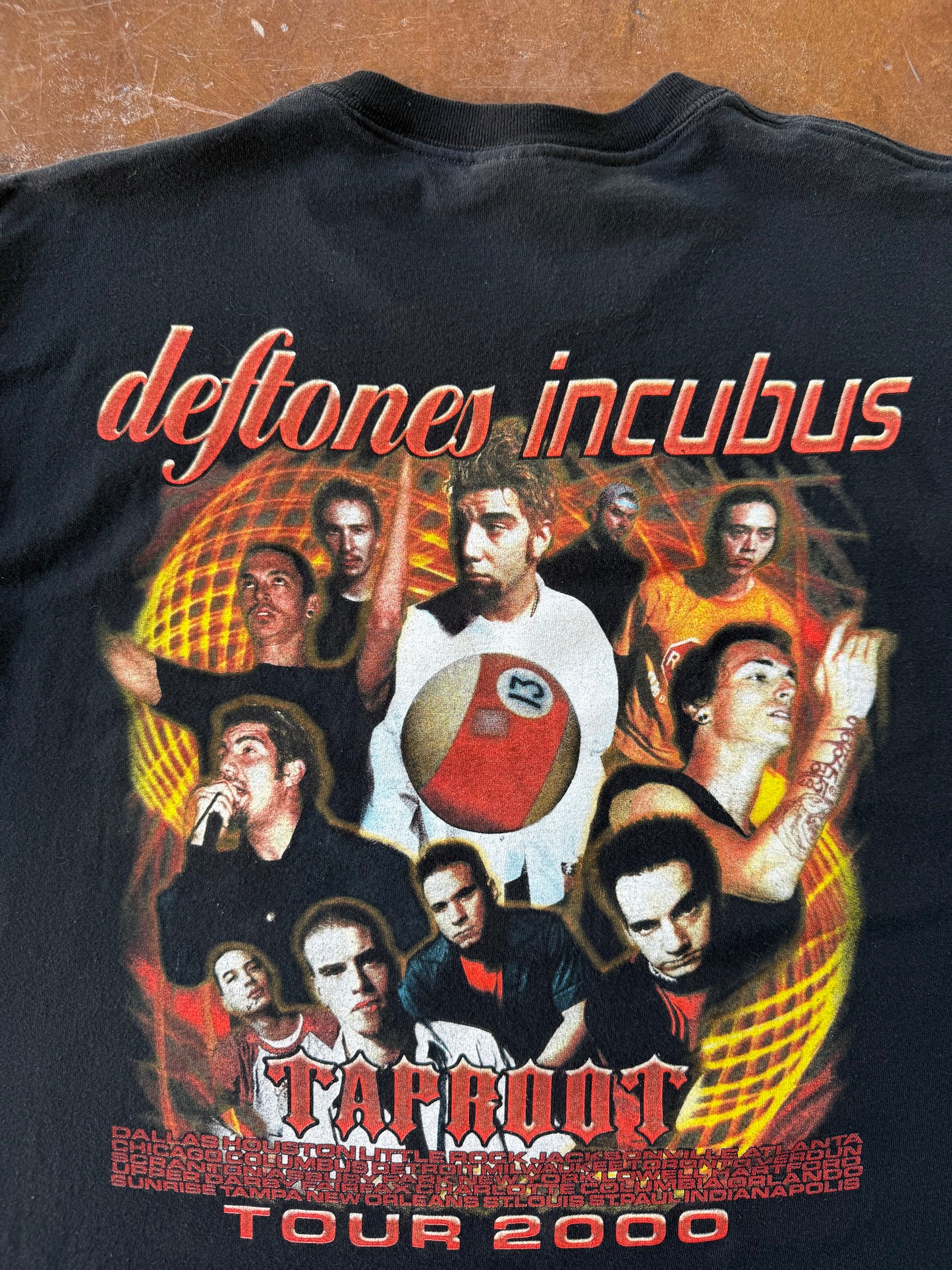 2000 Deftones/Incubus/taproot tour shirt (XL)