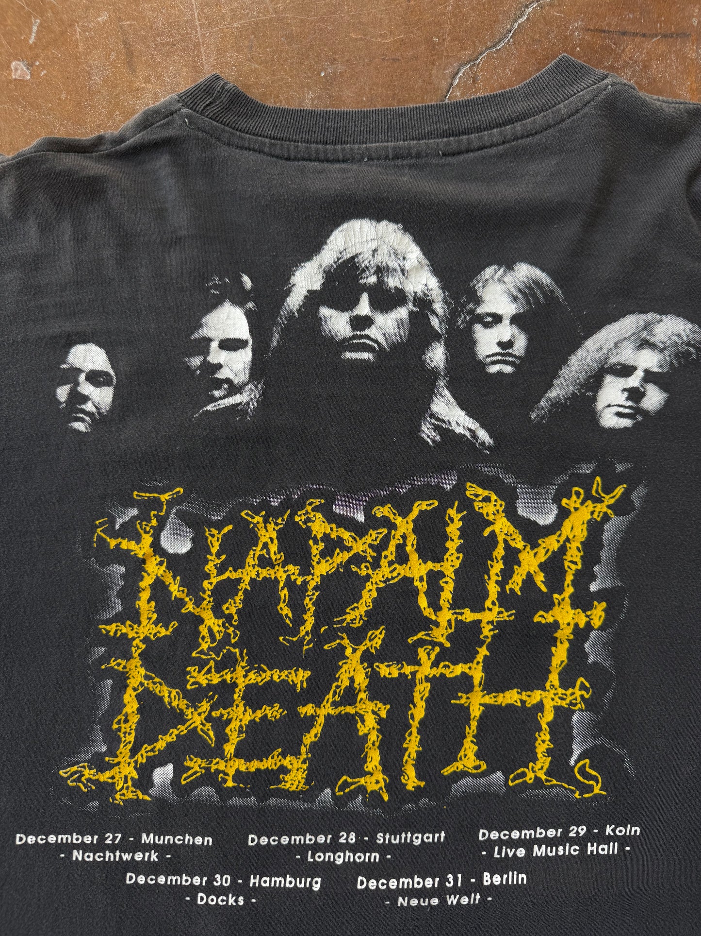 90s Napalm Death "utopia banished" euro longsleeve shirt (XL)