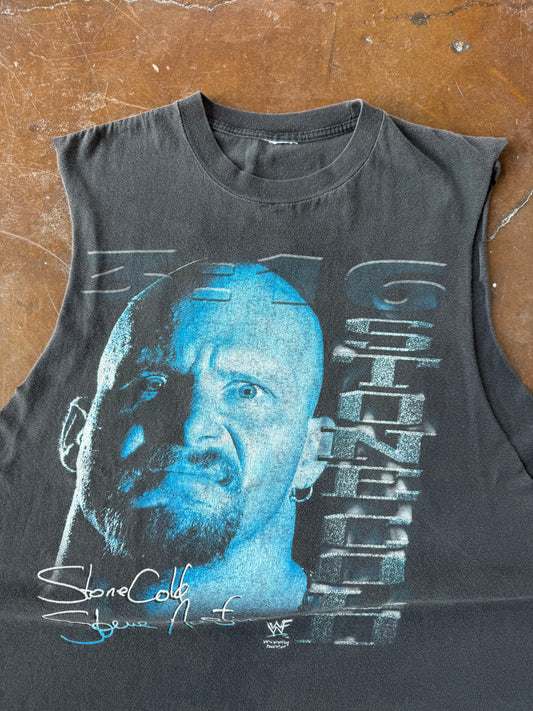 90s WWE Stone Cold Steve Austin "3:16" cut-off shirt (XL)