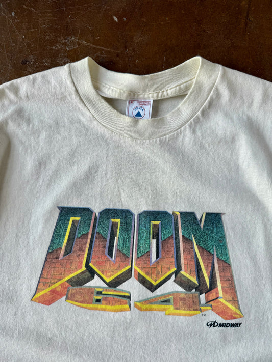 1997 Doom 64 "to hell with you" video game shirt (XL)
