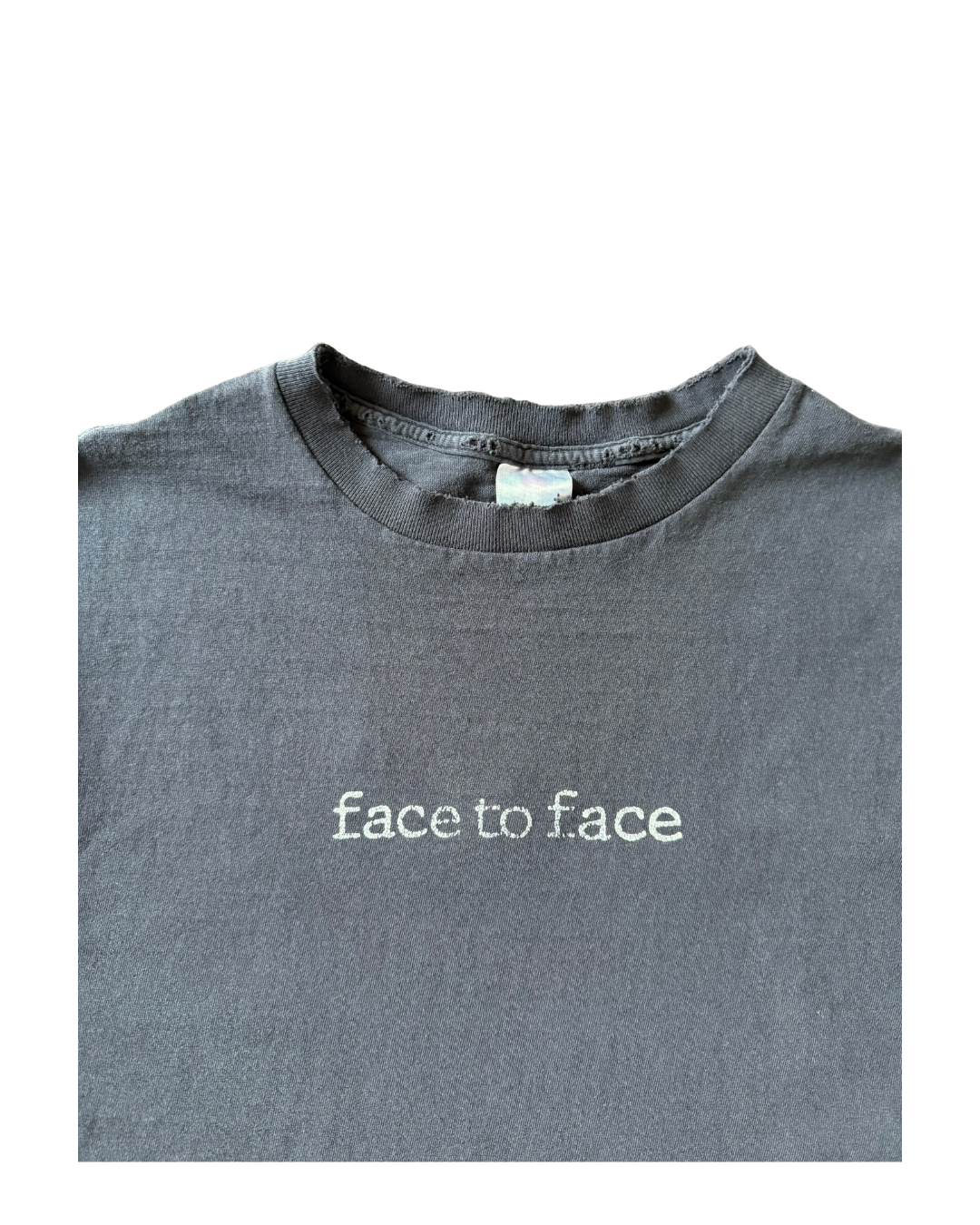1992 rare face to face "no authority" tour shirt