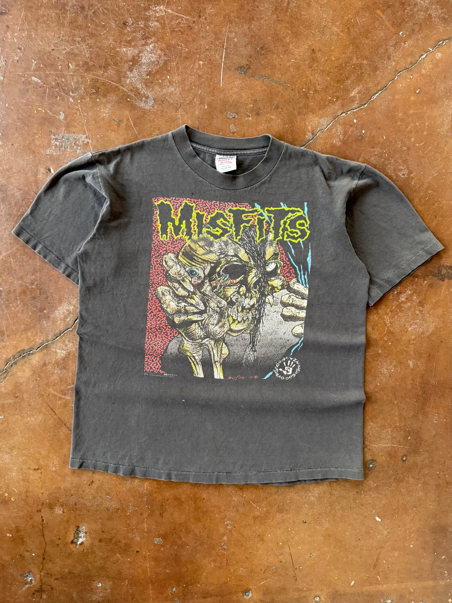 1990 Misfits pushead band shirt (XL)