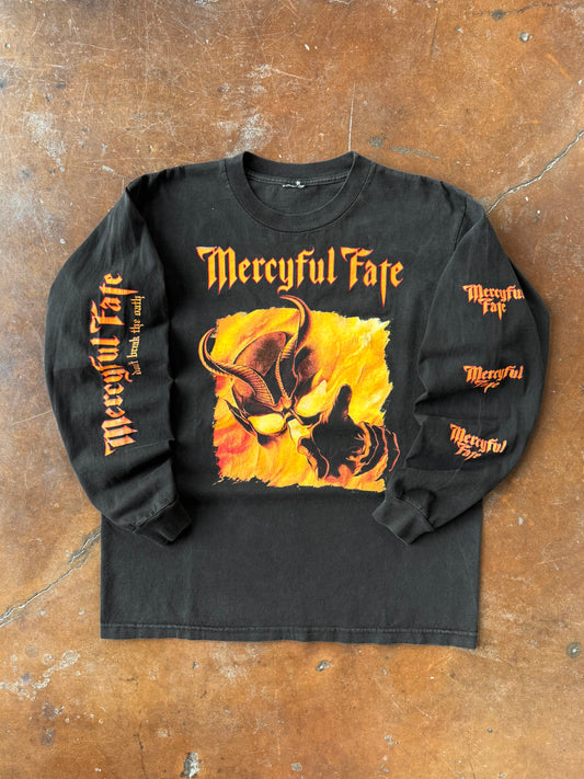 90s Mercyful Fate “don’t break the oath” band longsleeve shirt (LARGE)