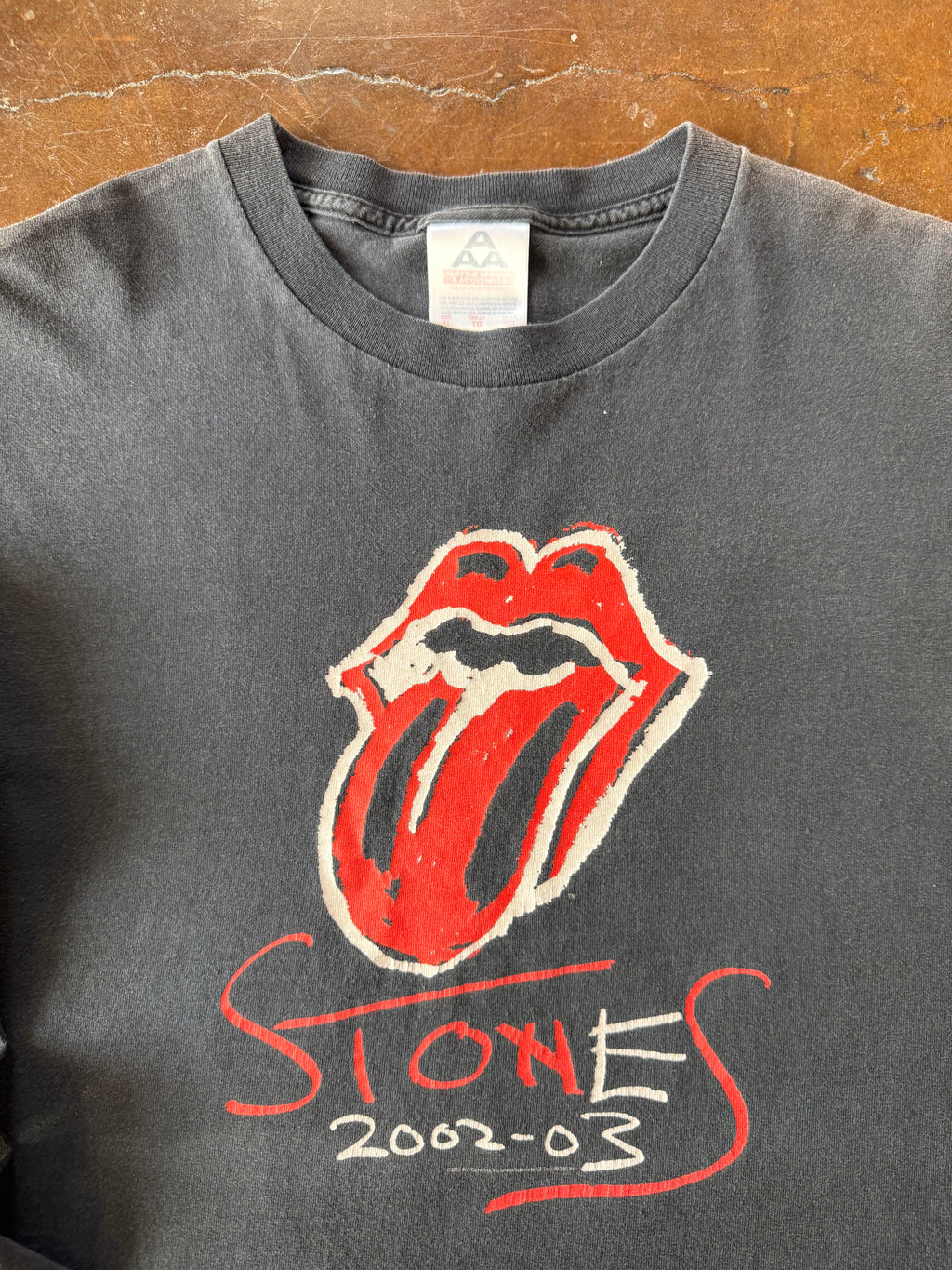 2003 Rolling Stones "tongue logo" band longsleeve shirt (XL)