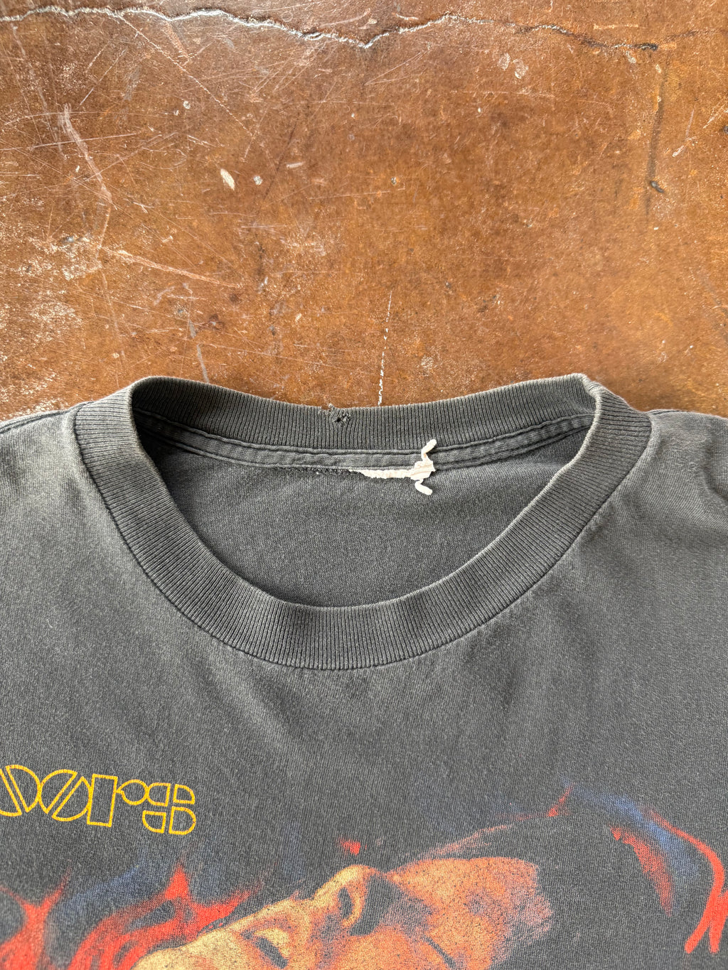90s The Doors "try to set the night on fire" band shirt (XL)