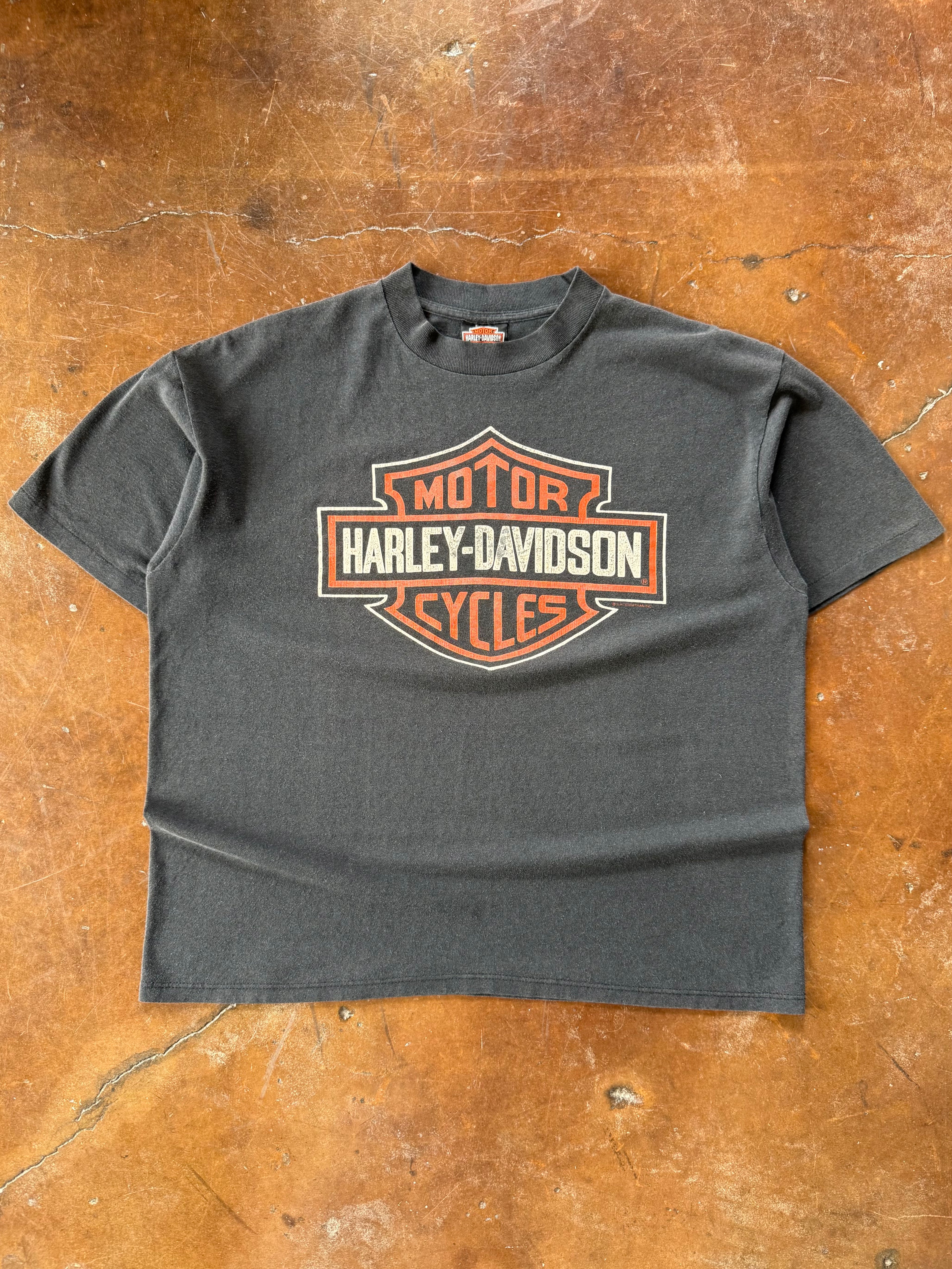 90s Harley Davidson "classic logo" biker shirt (XL)