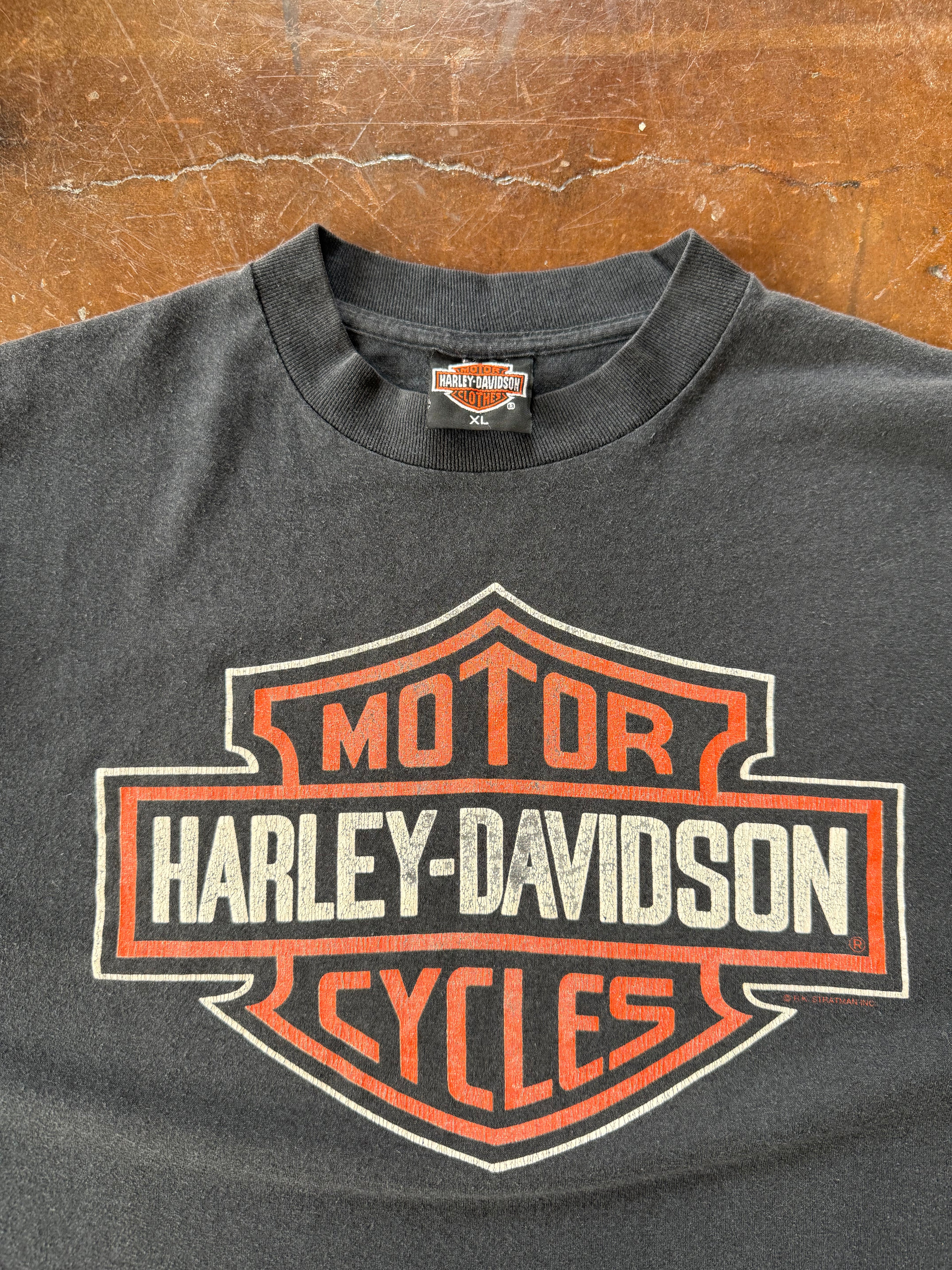90s Harley Davidson "classic logo" biker shirt (XL)