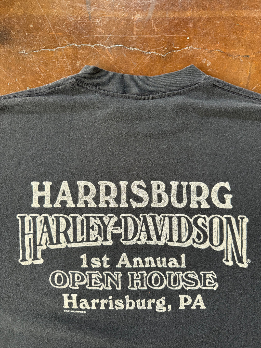 90s Harley Davidson "classic logo" biker shirt (XL)