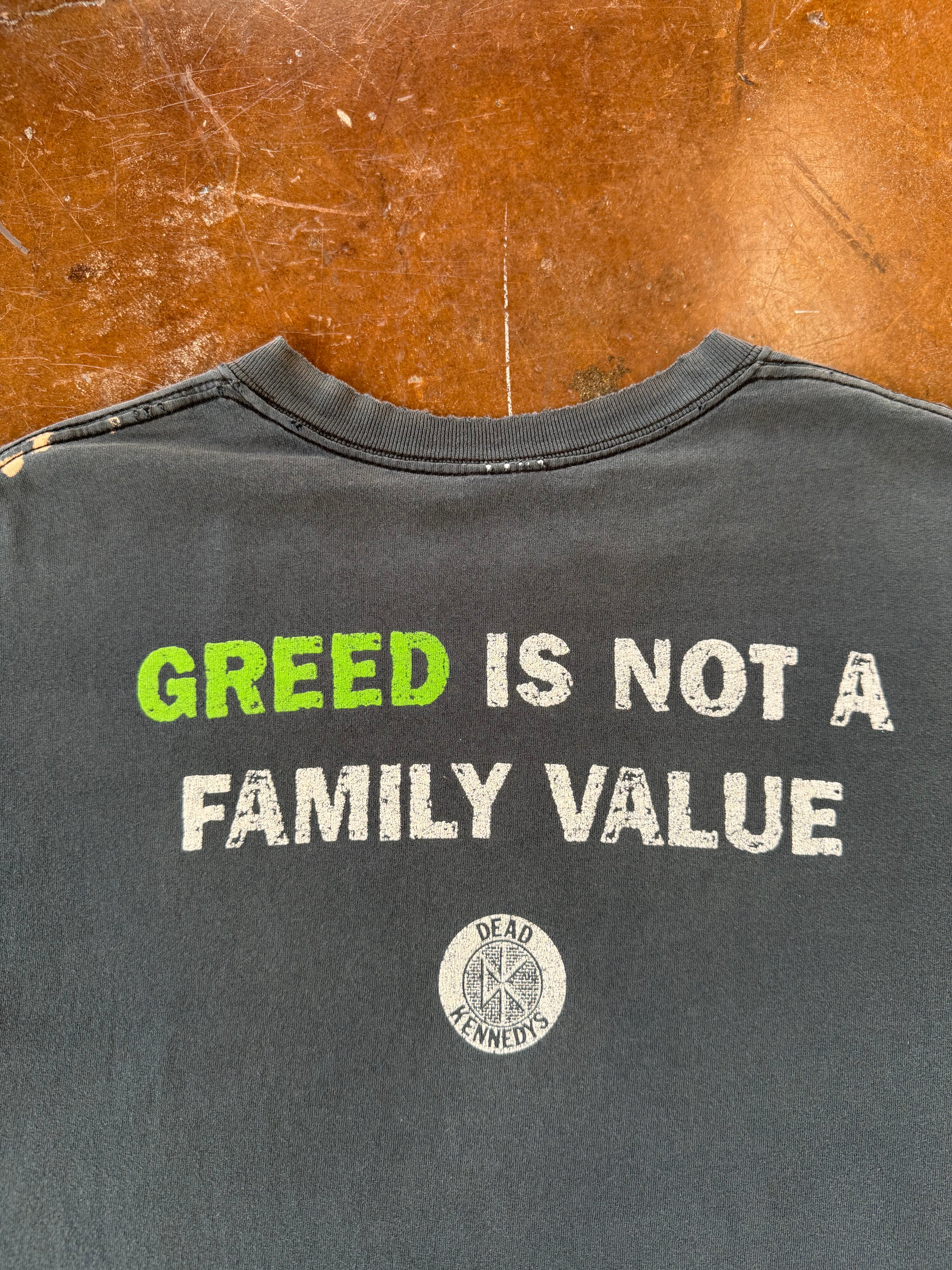 90s distressed Dead Kennedys "welfare reform" band shirt (XL)