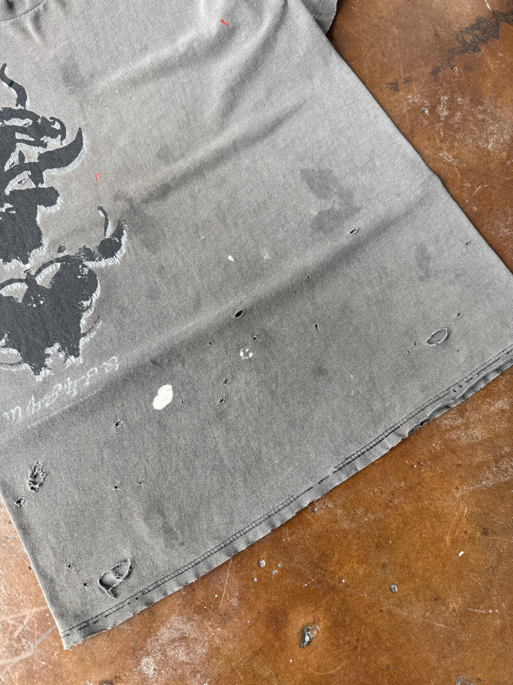 90s faded & distressed Danzig IV band shirt (LARGE)