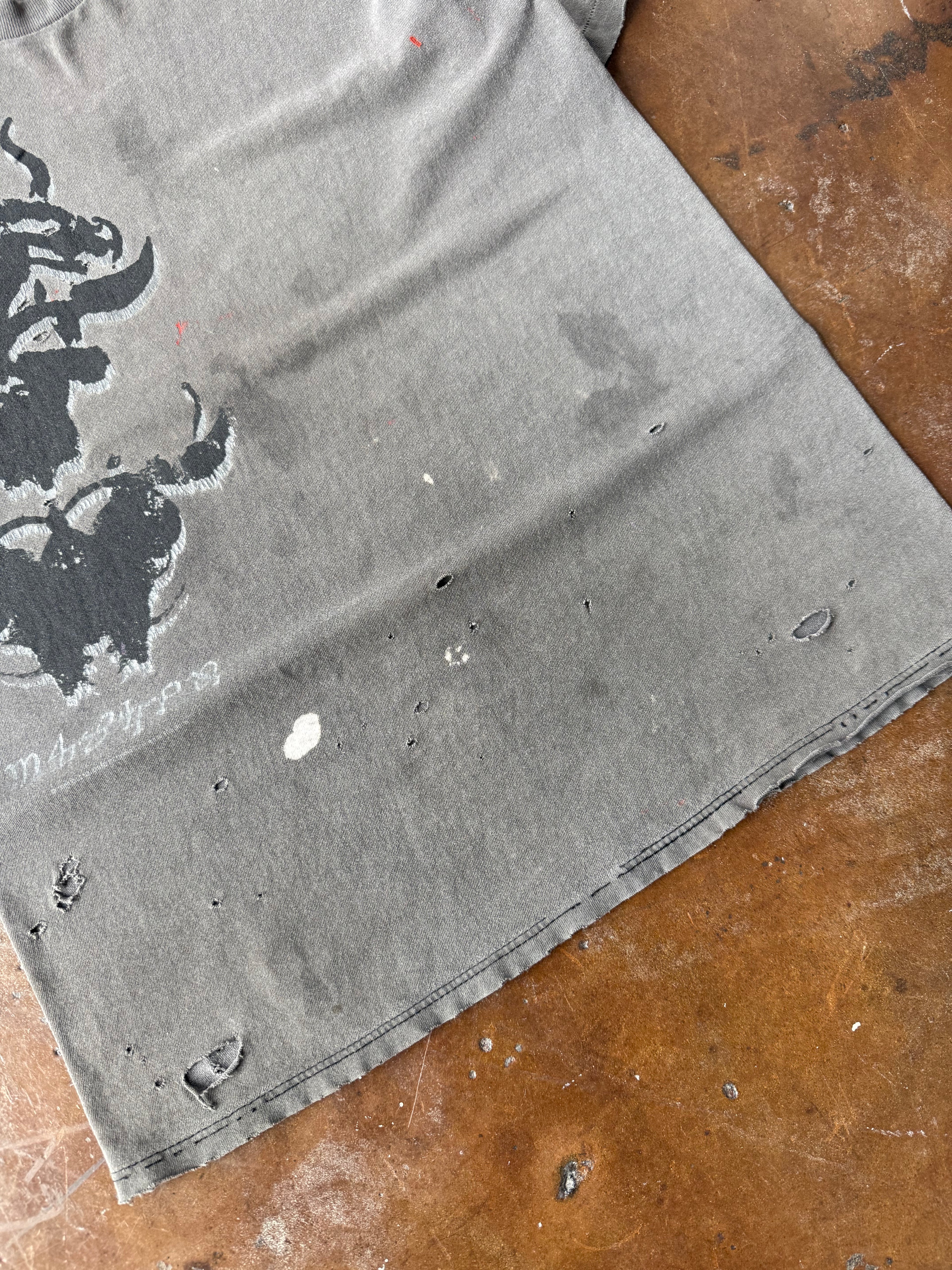 90s faded & distressed Danzig IV band shirt (LARGE)