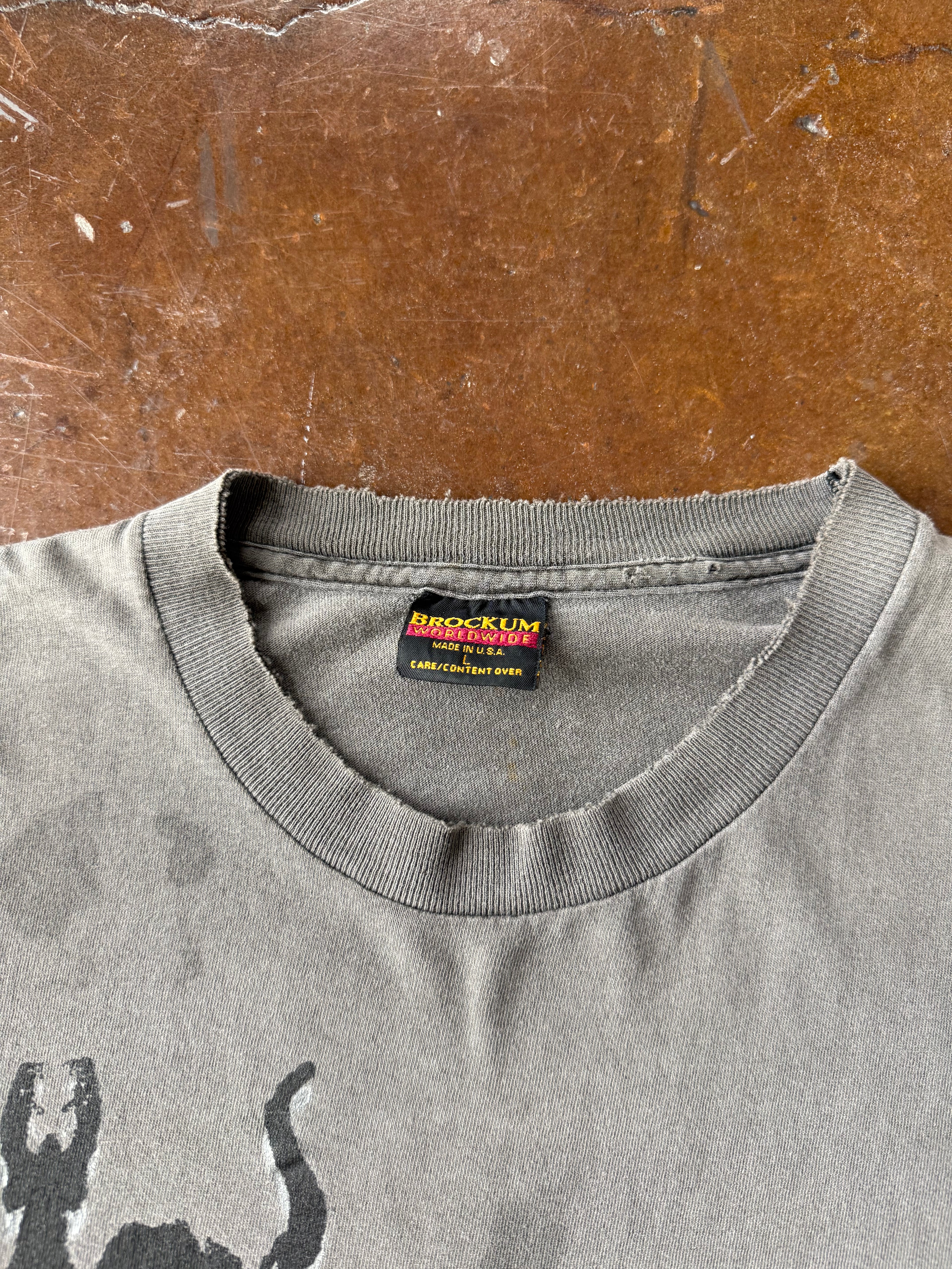 90s faded & distressed Danzig IV band shirt (LARGE)