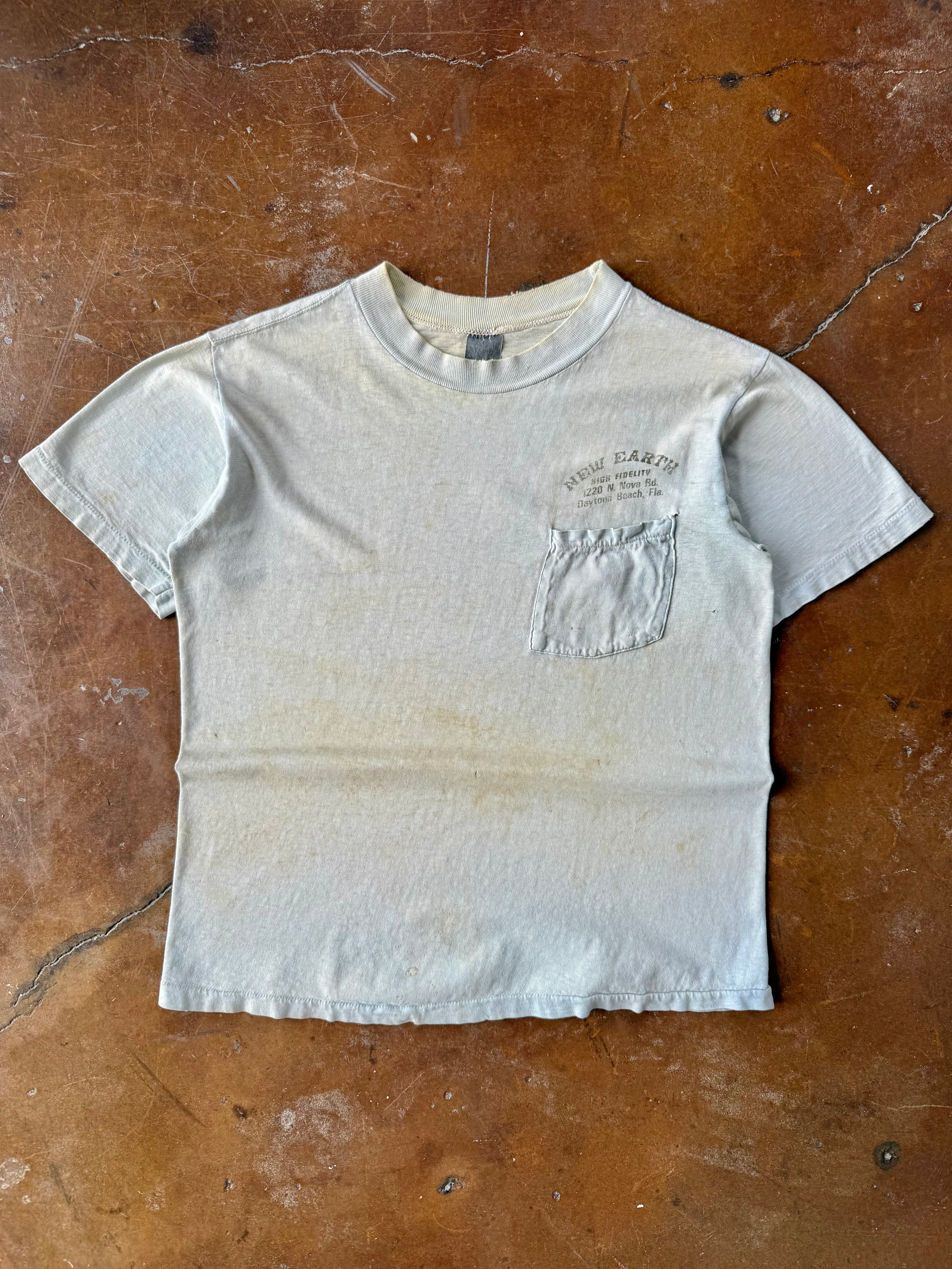 80s New Earth Audio pocket shirt (LARGE)