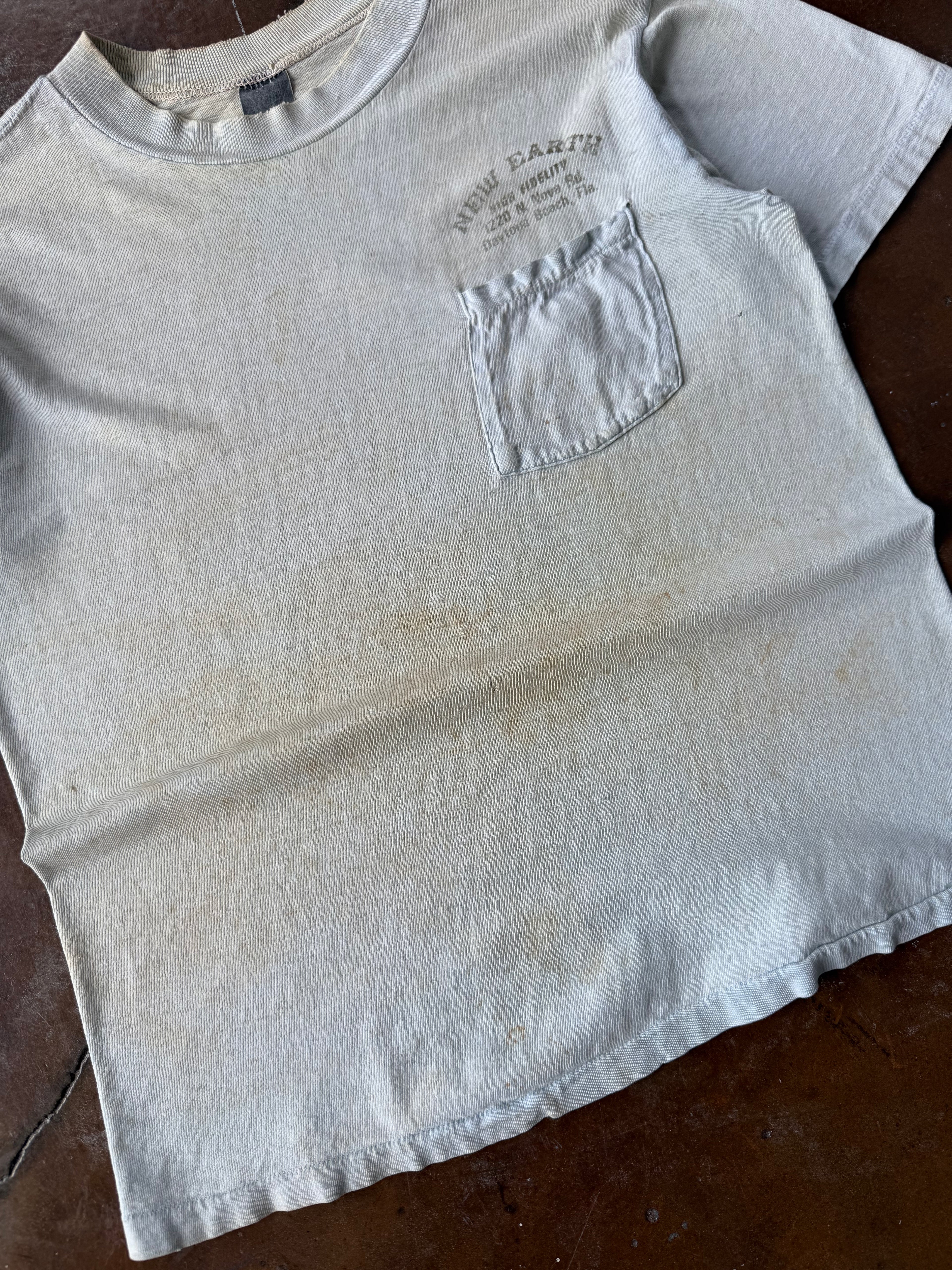 80s New Earth Audio pocket shirt (LARGE)