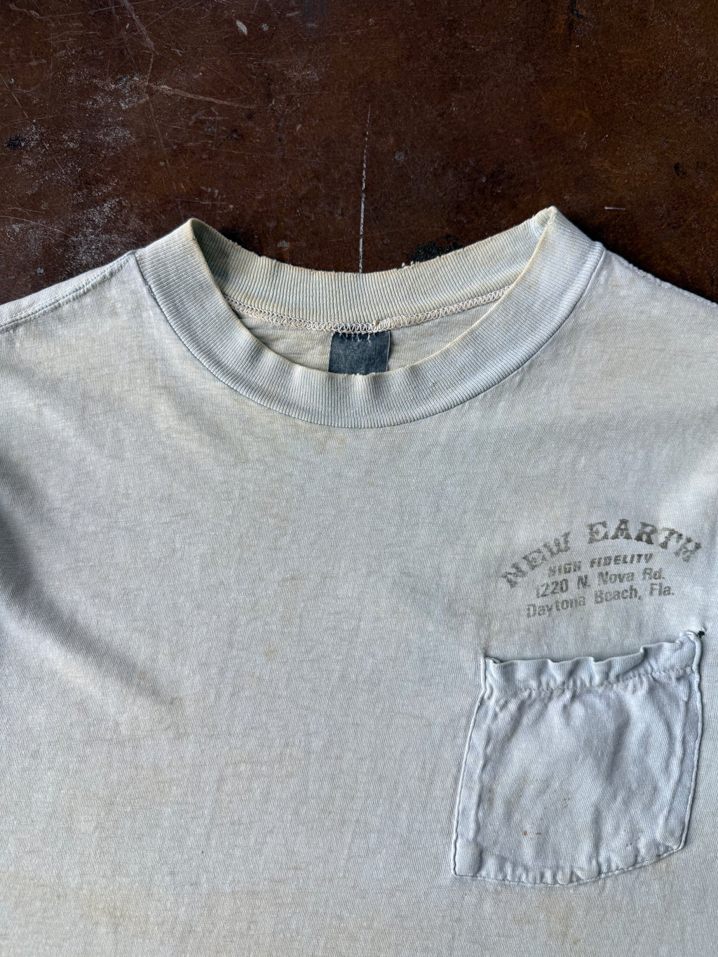 80s New Earth Audio pocket shirt (LARGE)