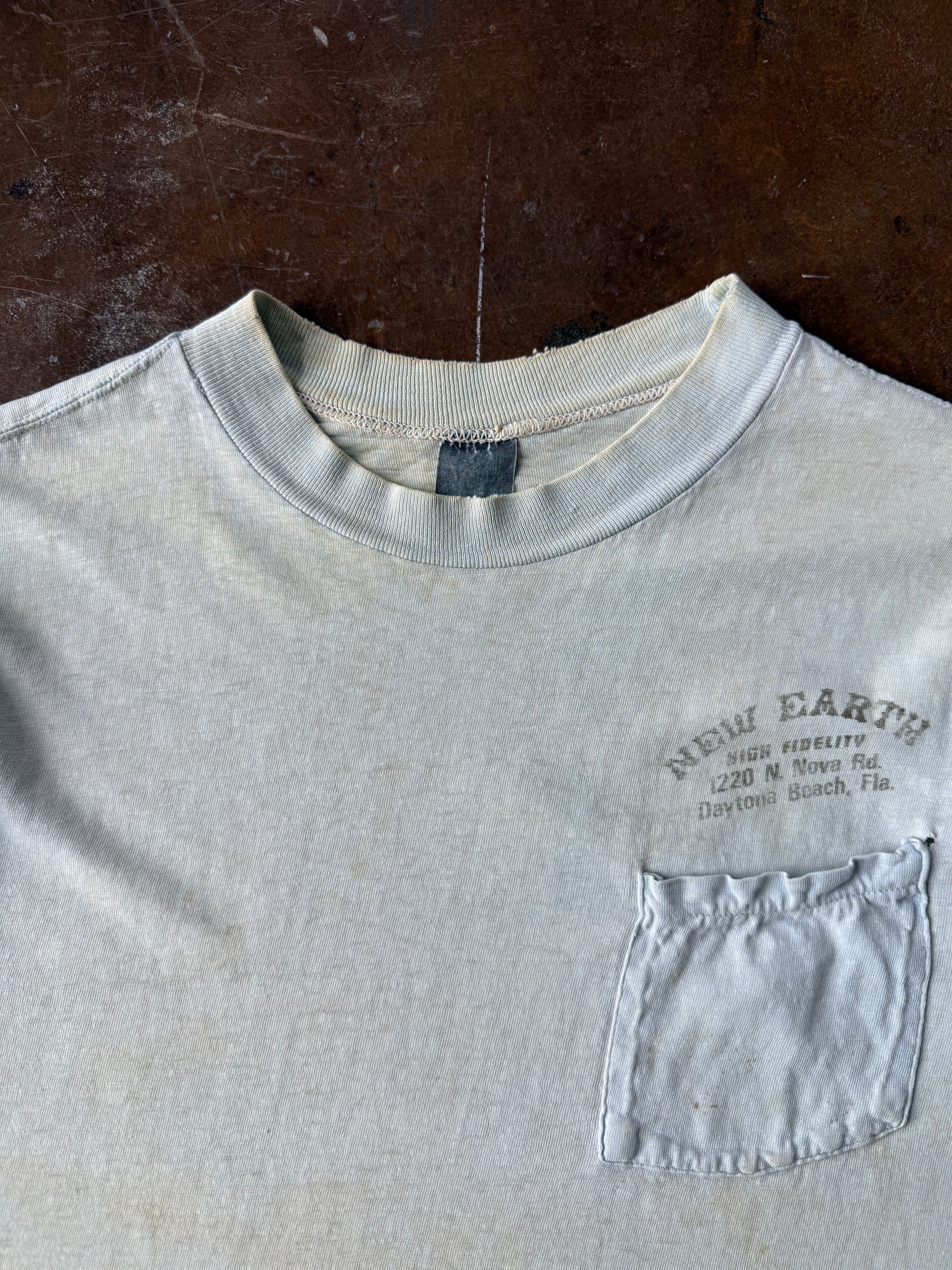 80s New Earth Audio pocket shirt (LARGE)