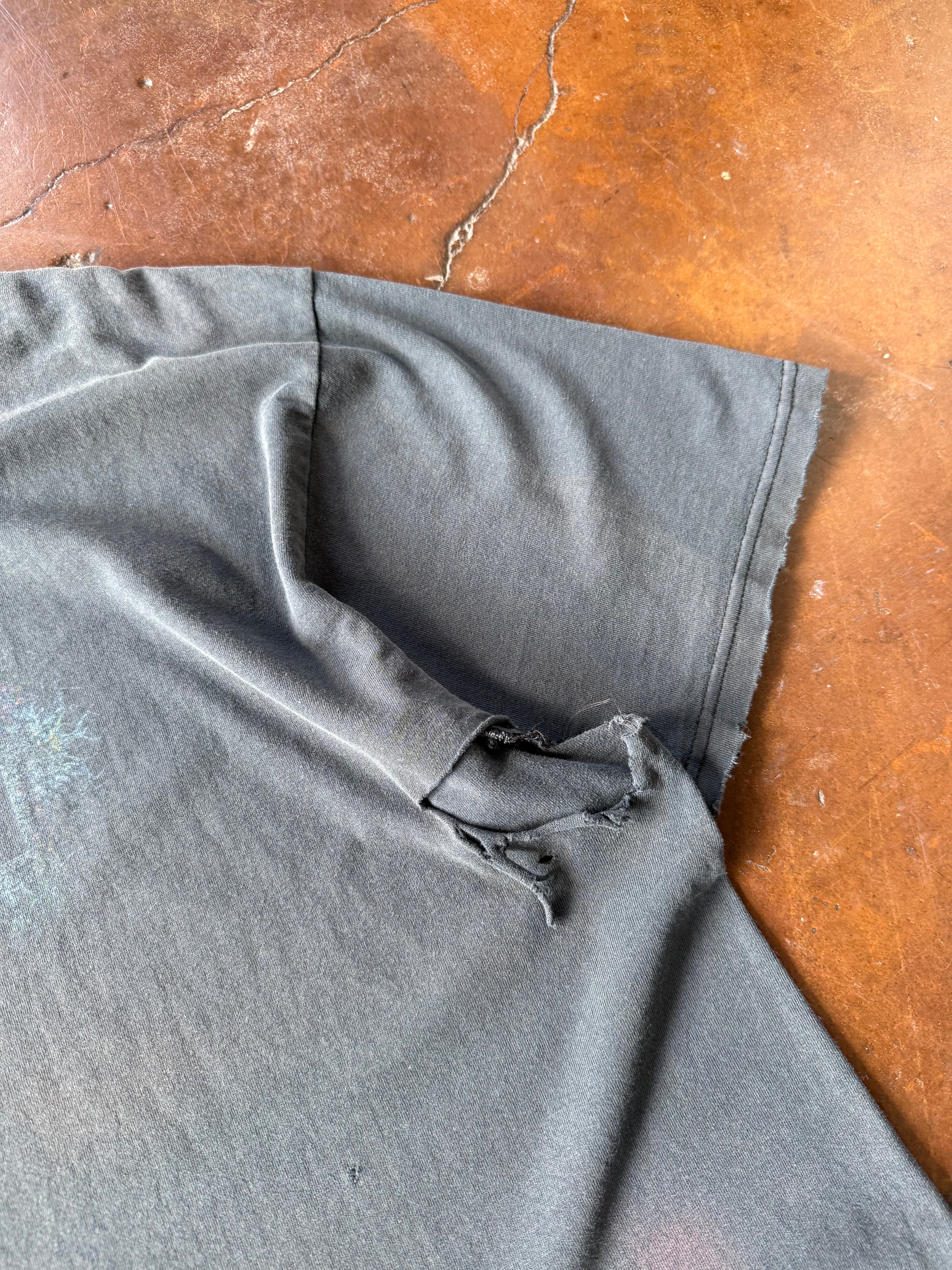 2000s heavily distressed Tool band shirt (XXL)