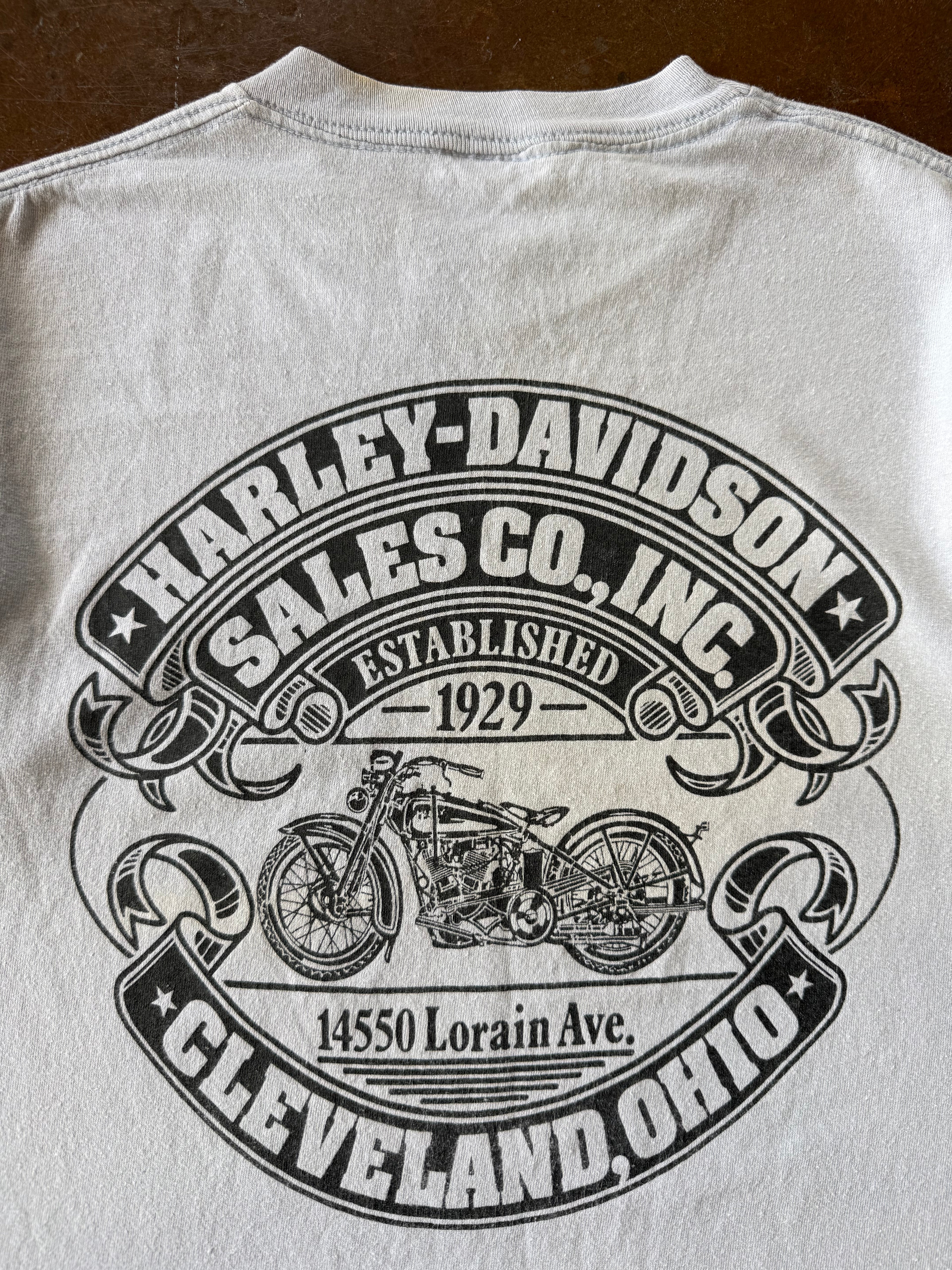 1987 Harley Davidson "only the best" biker shirt (SMALL)