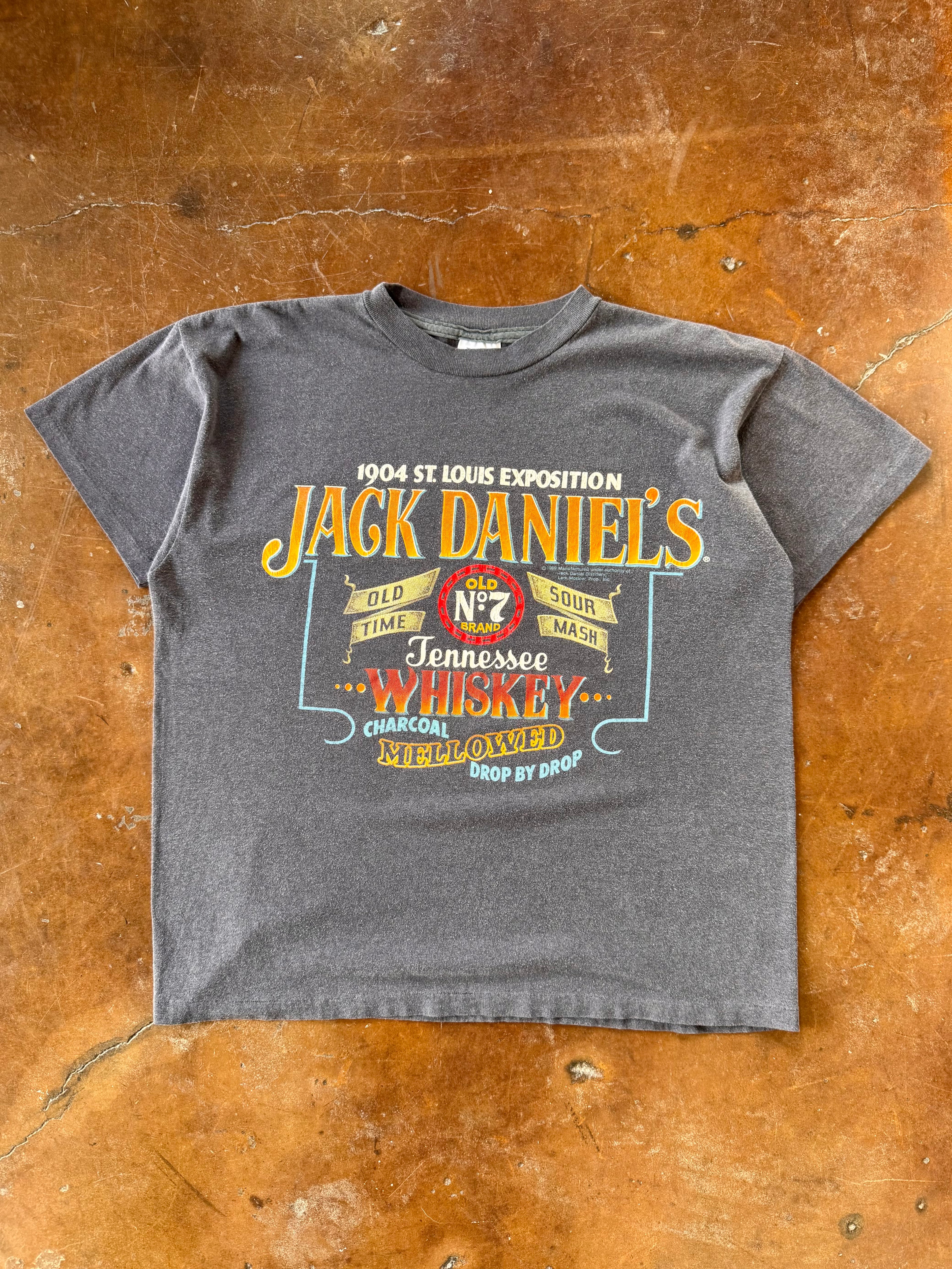 1989 Jack Daniel's Whiskey "mellowed" shirt (LARGE)