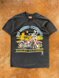 90s Harley Davidson "the legend continues" biker shirt (MEDIUM)