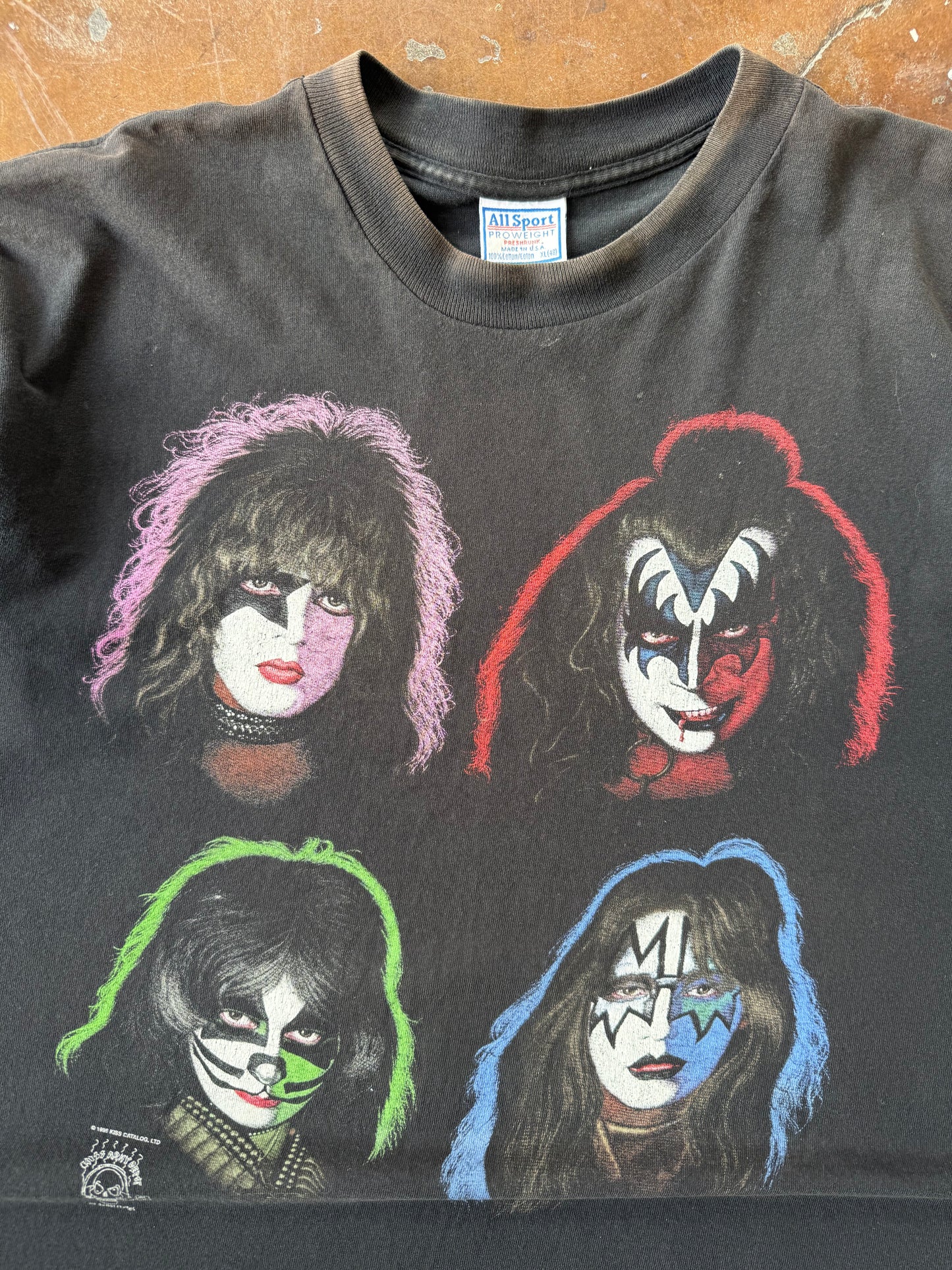 1996 Kiss"portrait" band shirt (XL)