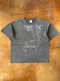 2000s faded ACDC "cannon logo" band shirt (XXL)