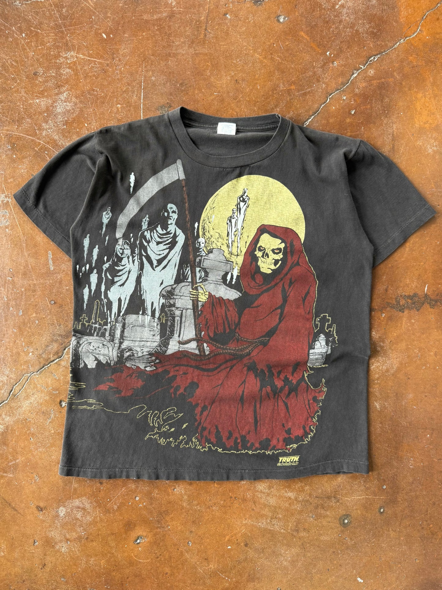 1995 Grim Reaper tombstone shirt (LARGE)