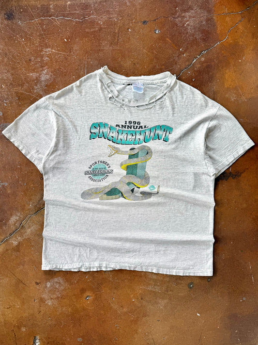 1996 distressed Snakehunt serpent shirt (XL)