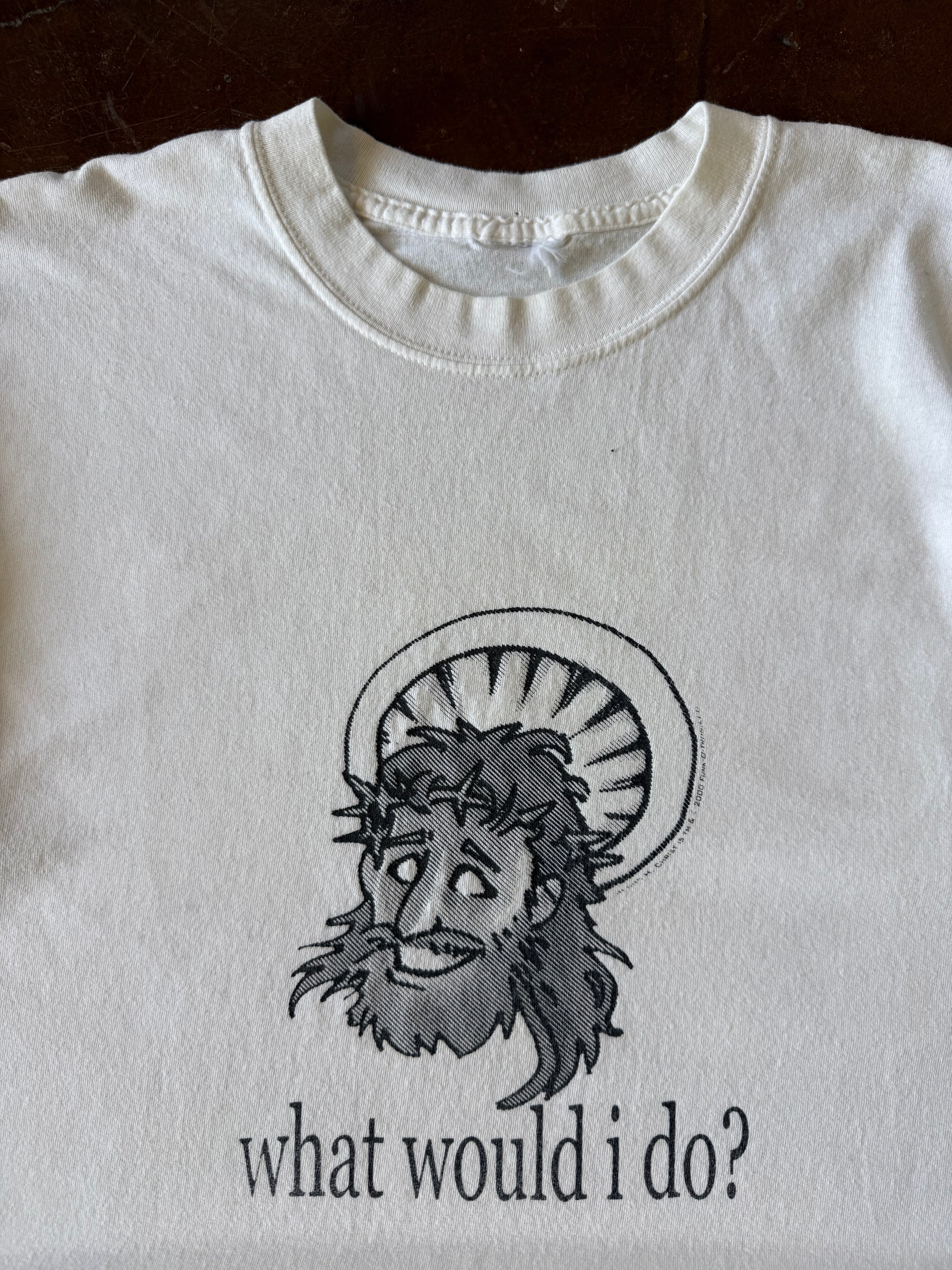 2000 Jesus "what would I do" shirt (XL)