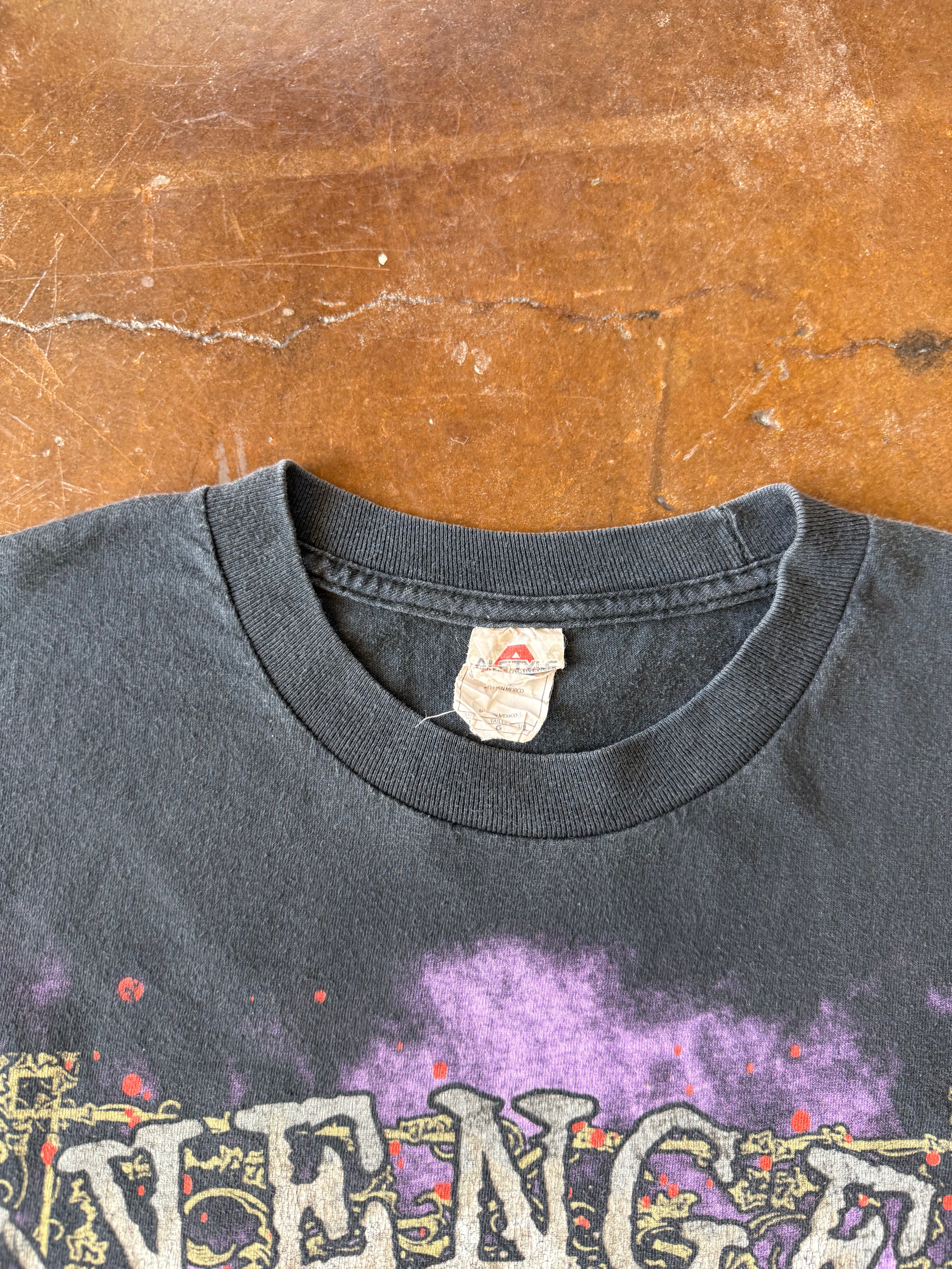 2000s Avenged Sevenfold skull band shirt (LARGE)