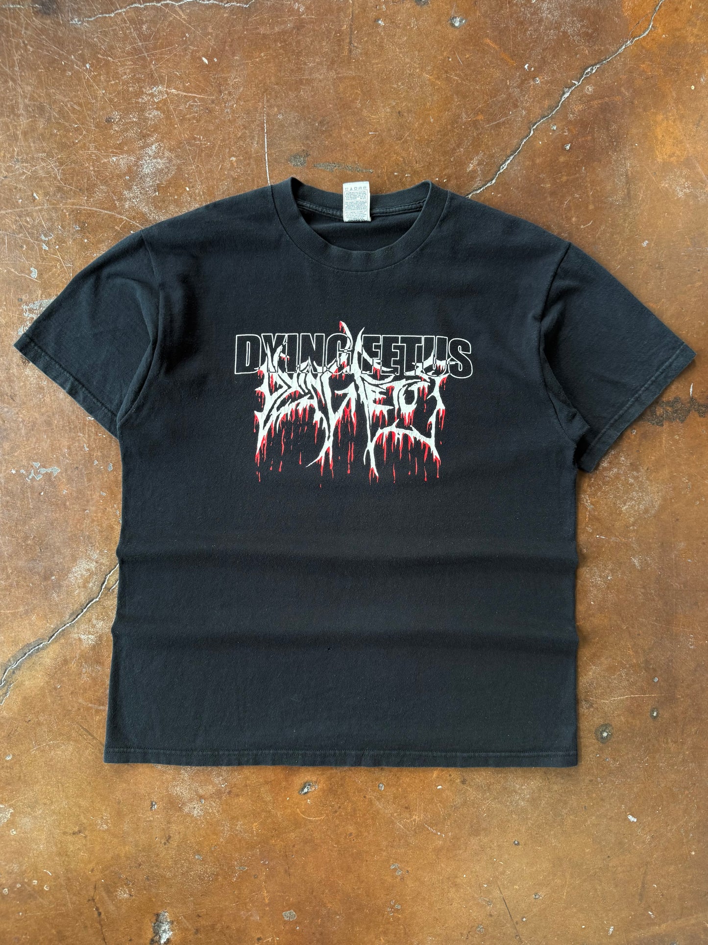2003 Dying Fetus world tour band shirt (LARGE)