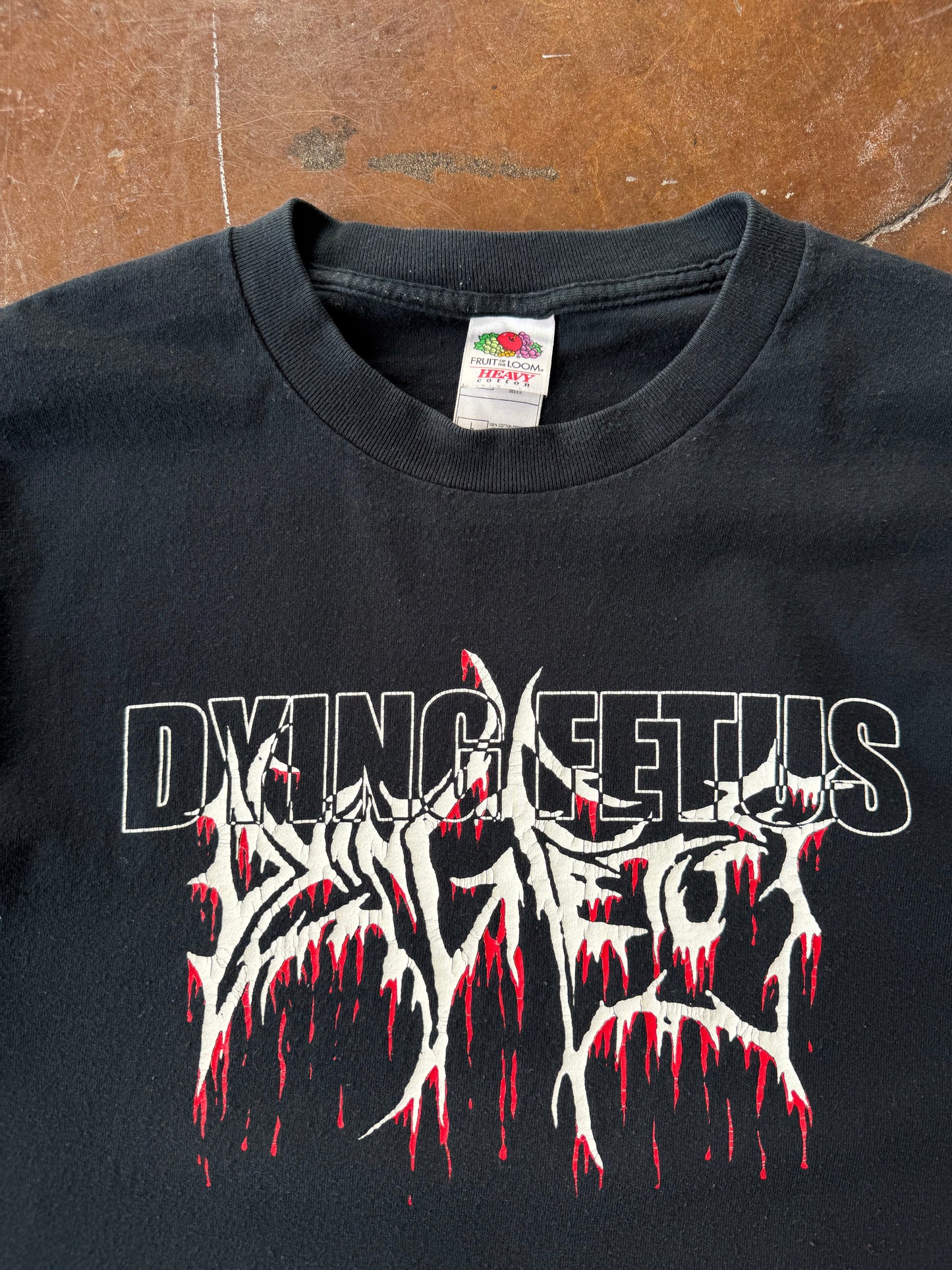 2003 Dying Fetus world tour band shirt (LARGE)