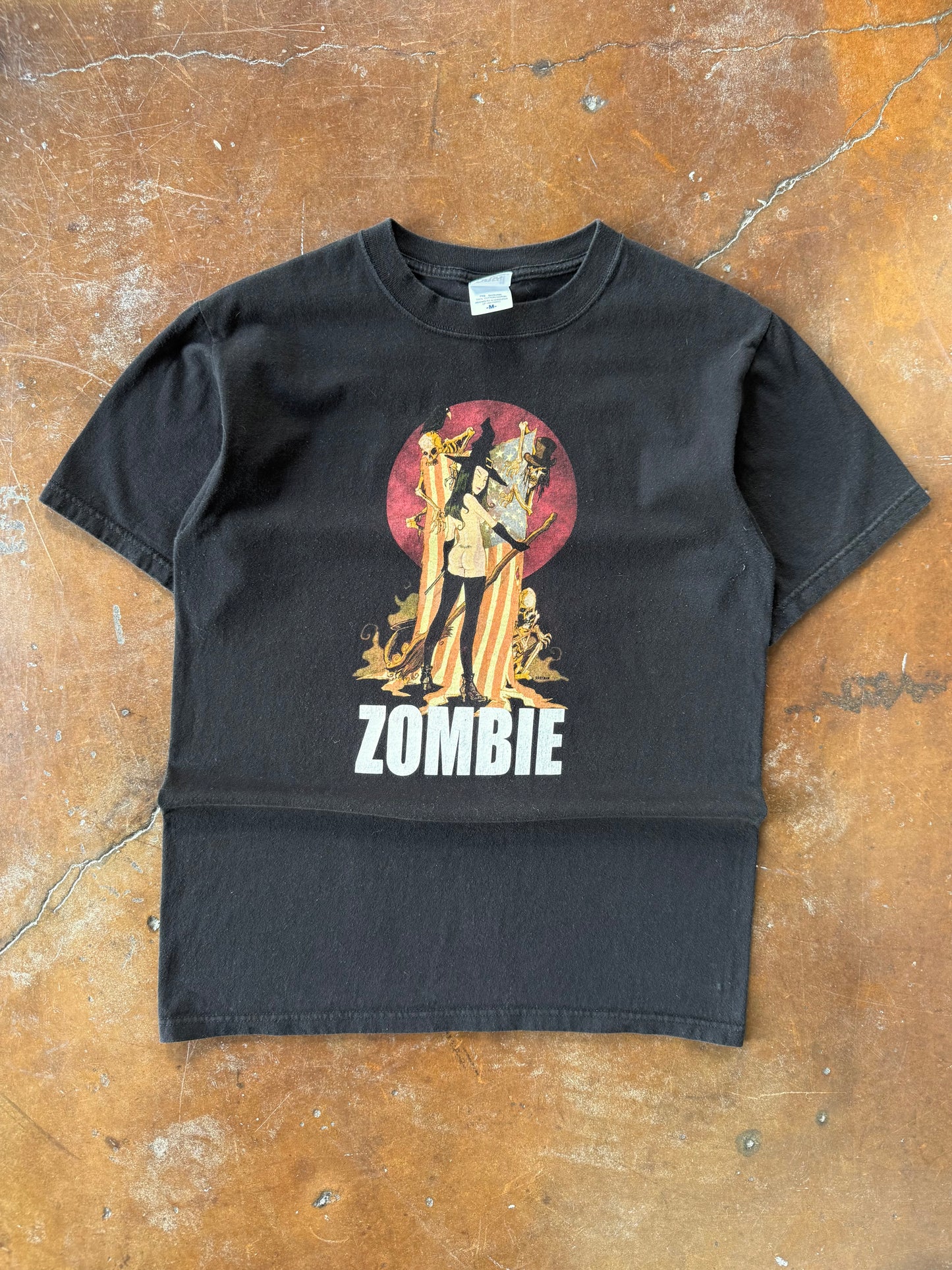 2006 Rob Zombie "the end of the american witch" shirt (MEDIUM)