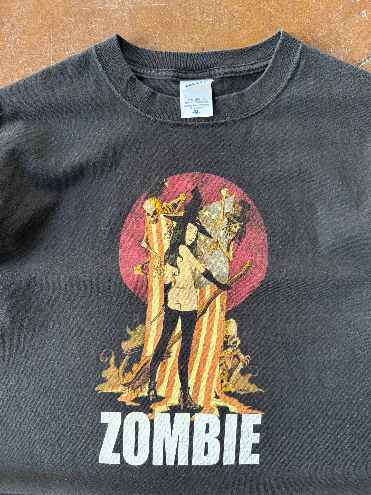 2006 Rob Zombie "the end of the american witch" shirt (MEDIUM)