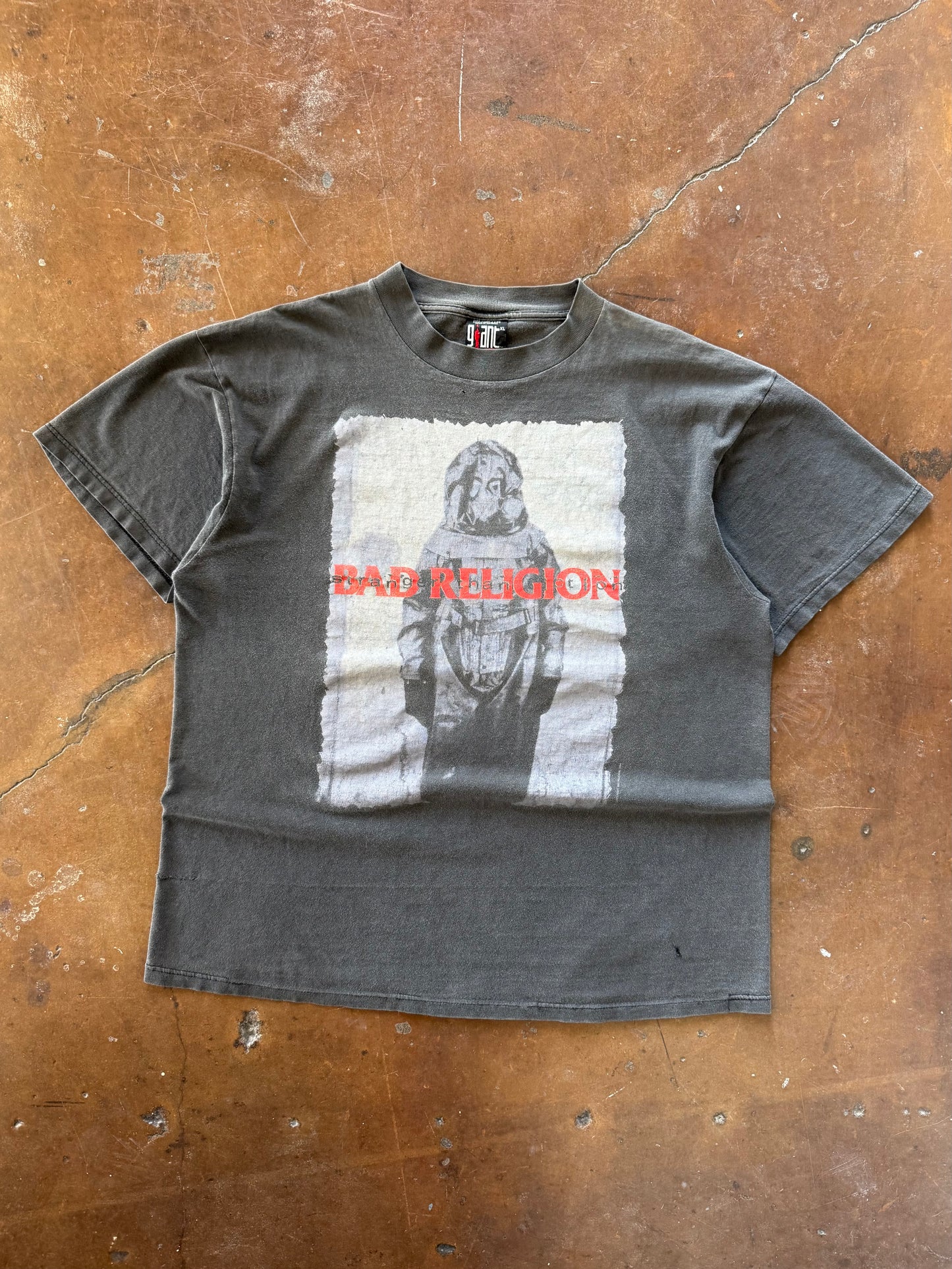 1994 faded Bad Religion "stranger than fiction" tour shirt (XL)