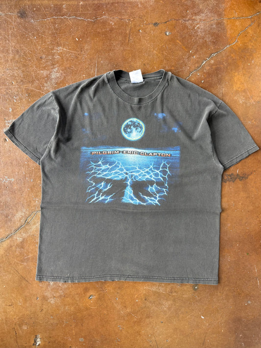 1998 faded Eric Clapton "pilgrim" world tour shirt (XL)