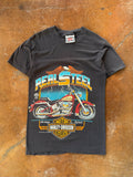 1988 Harley Davidson "real steel" biker shirt (MEDIUM)