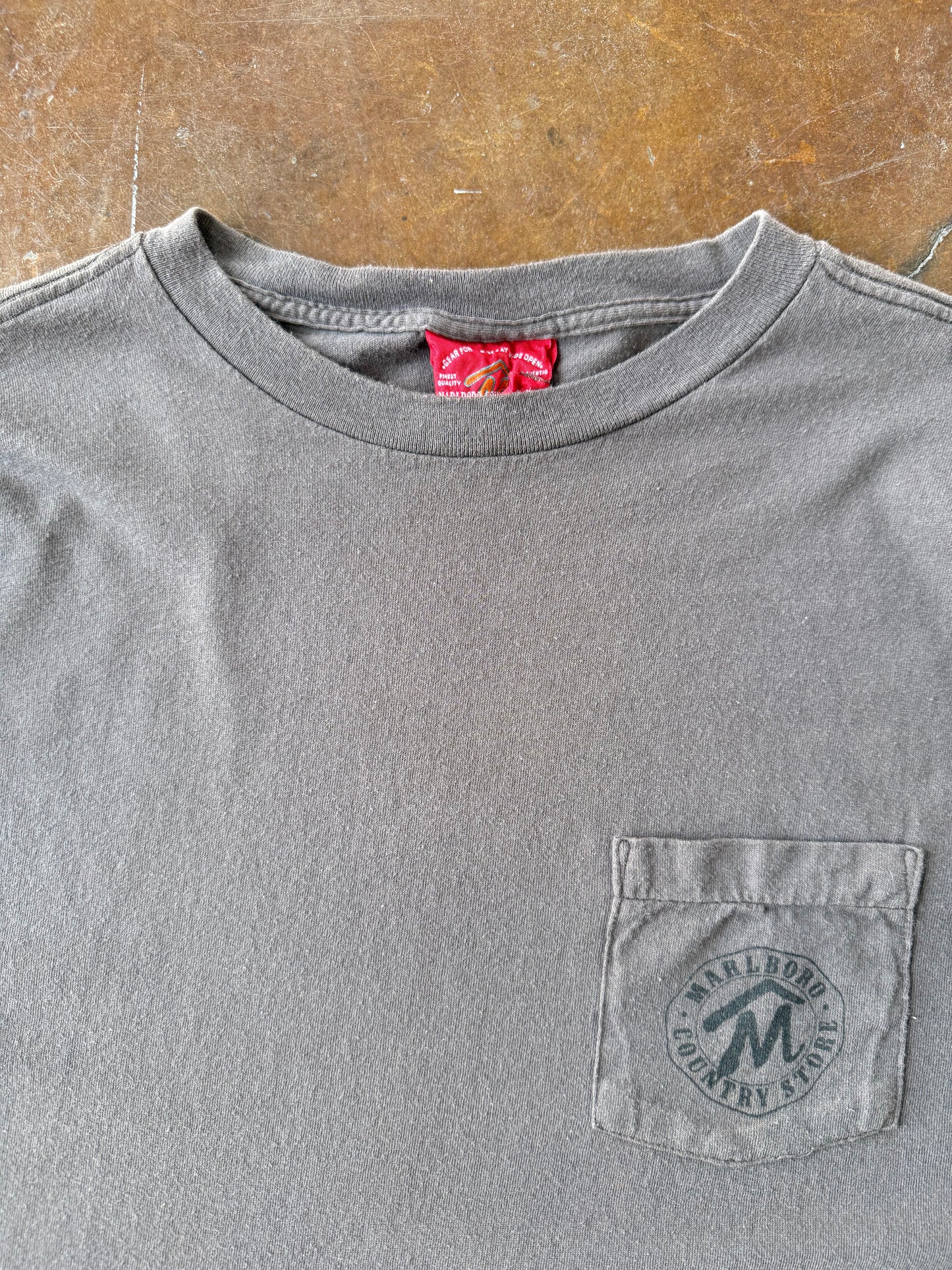 90s Marlboro "cowboy" pocket shirt (XL)