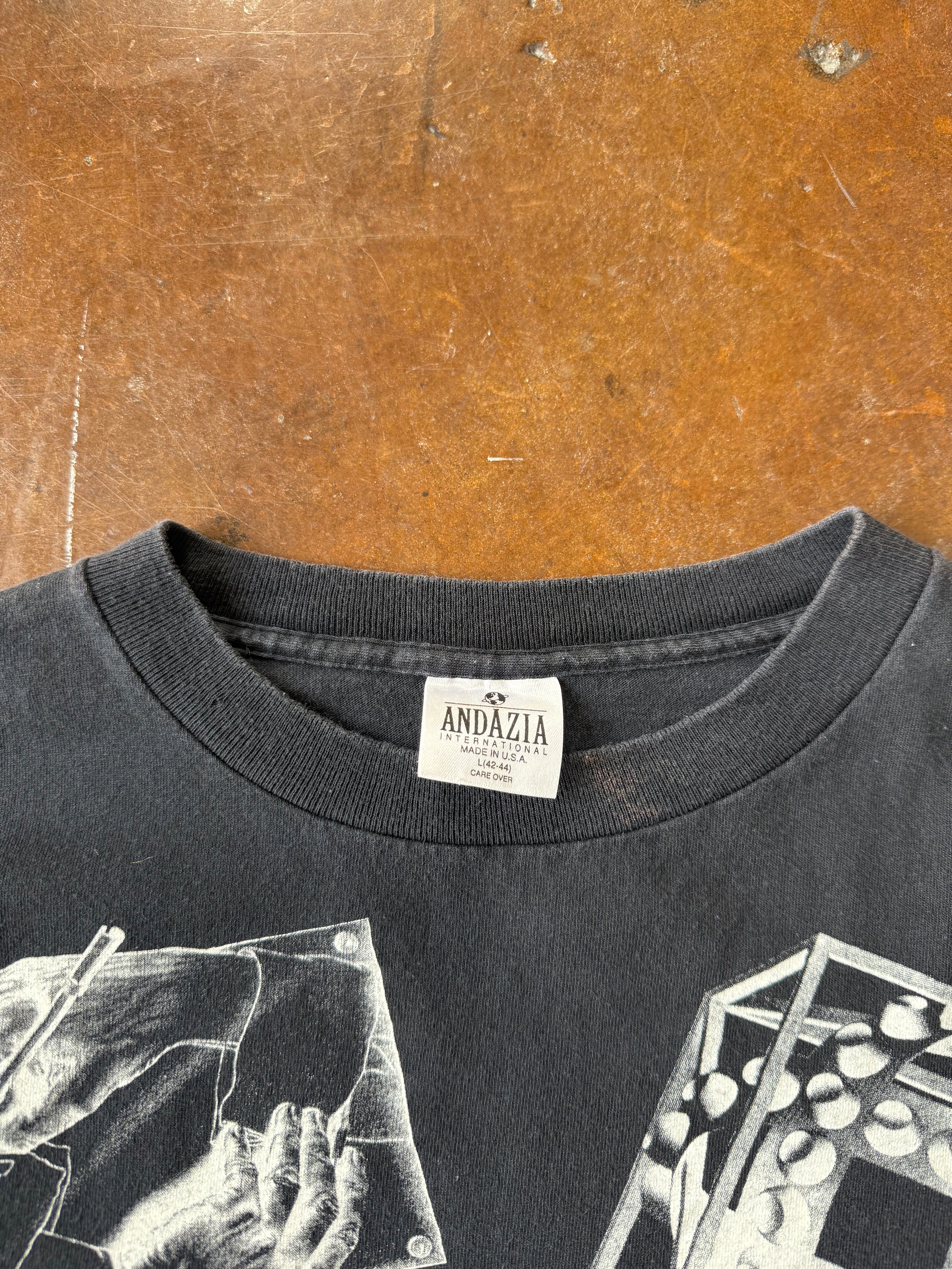 90s MC Escher "art showcase" shirt (LARGE)