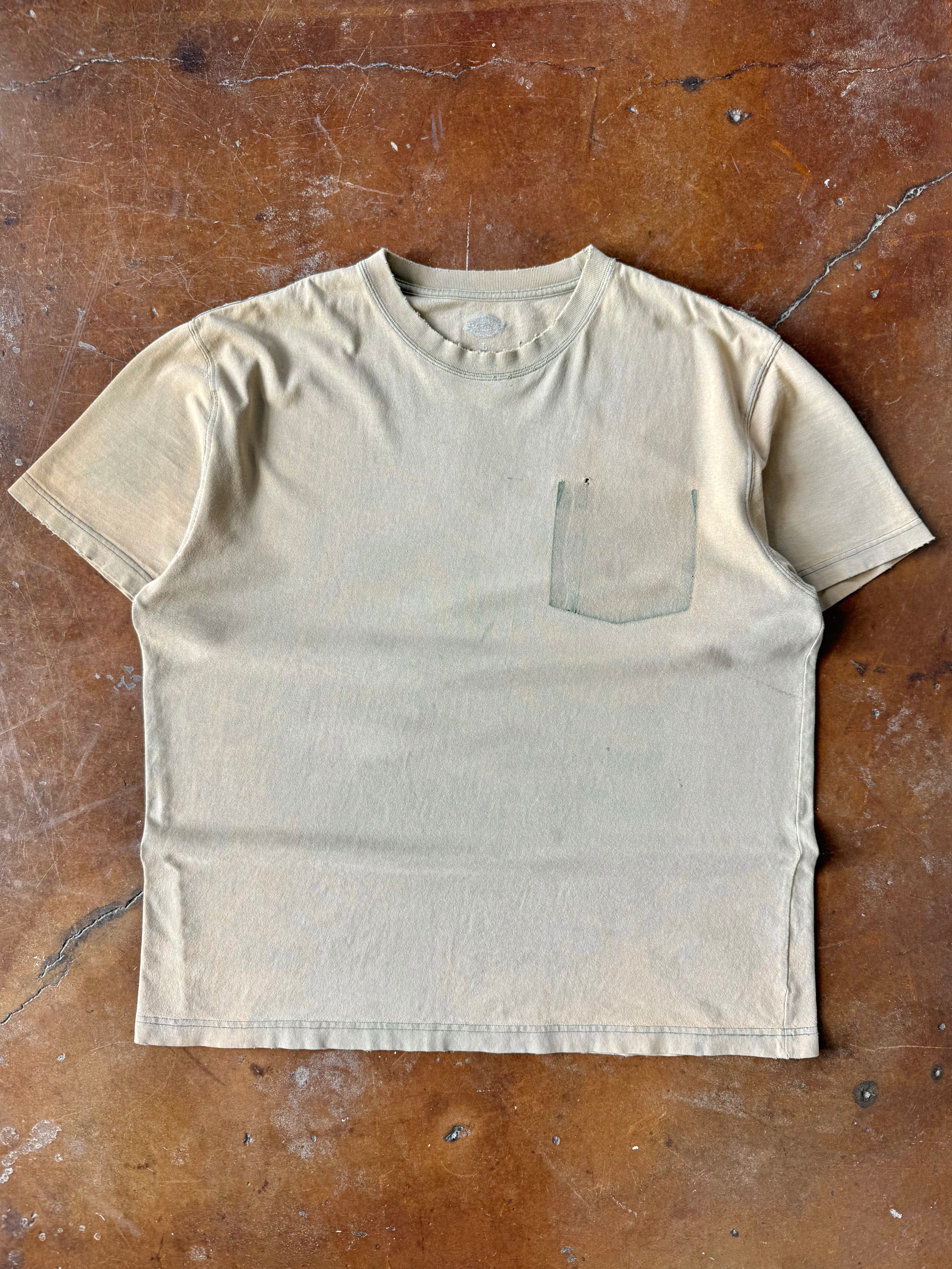 2000s faded Dickies Ghost pocket shirt (LARGE)