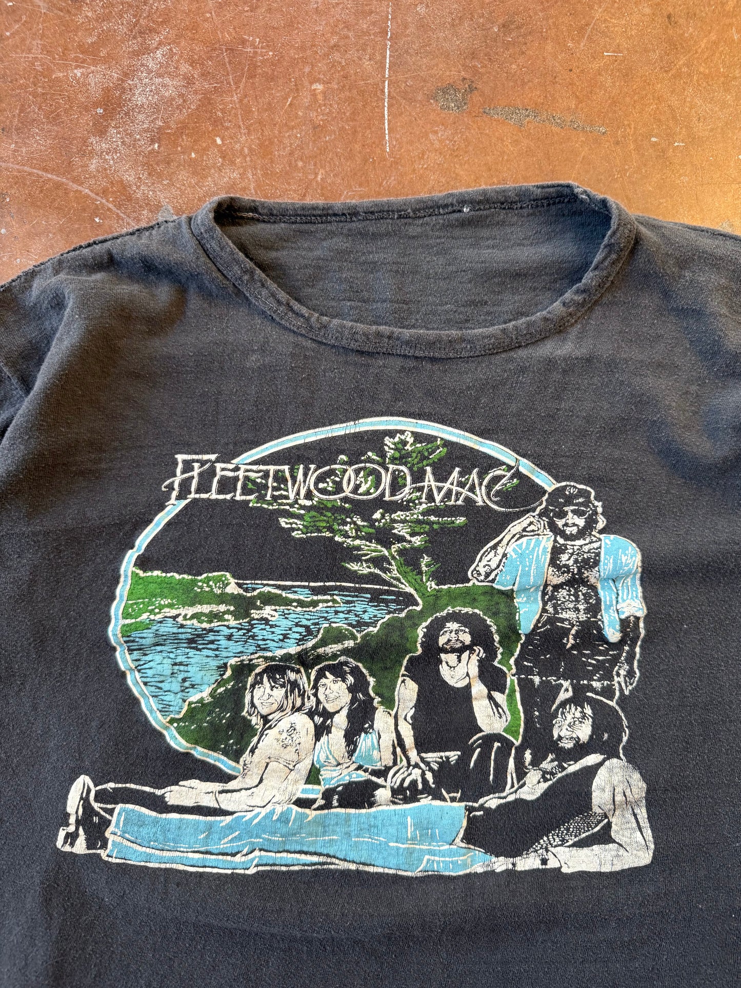 70s Fleetwood Mac band shirt (XL)