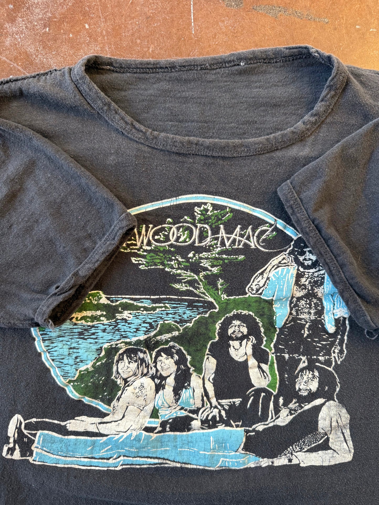 70s Fleetwood Mac band shirt (XL)