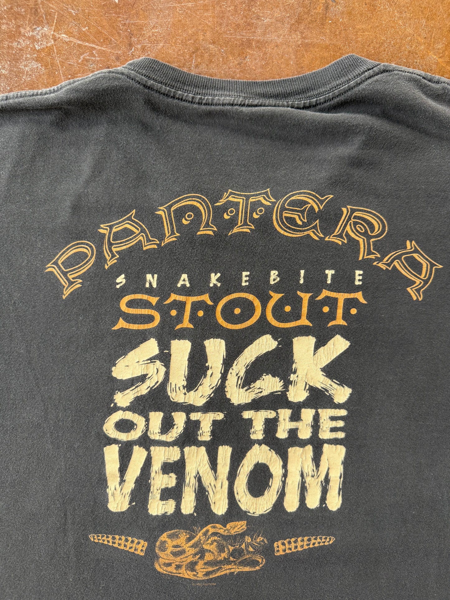 1997 Pantera "stout snakebite" band shirt (XL)